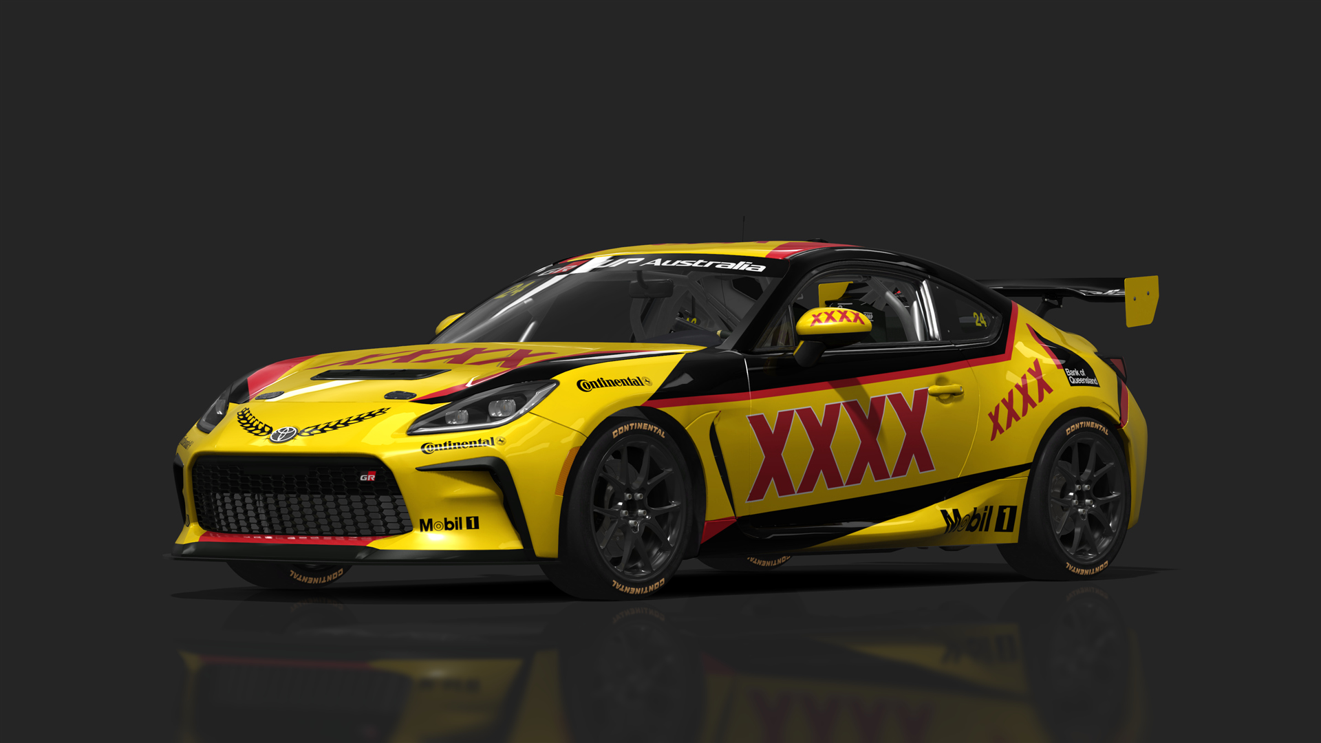 Toyota GR86 Cup, skin GR86OZ_XXXX_Gold