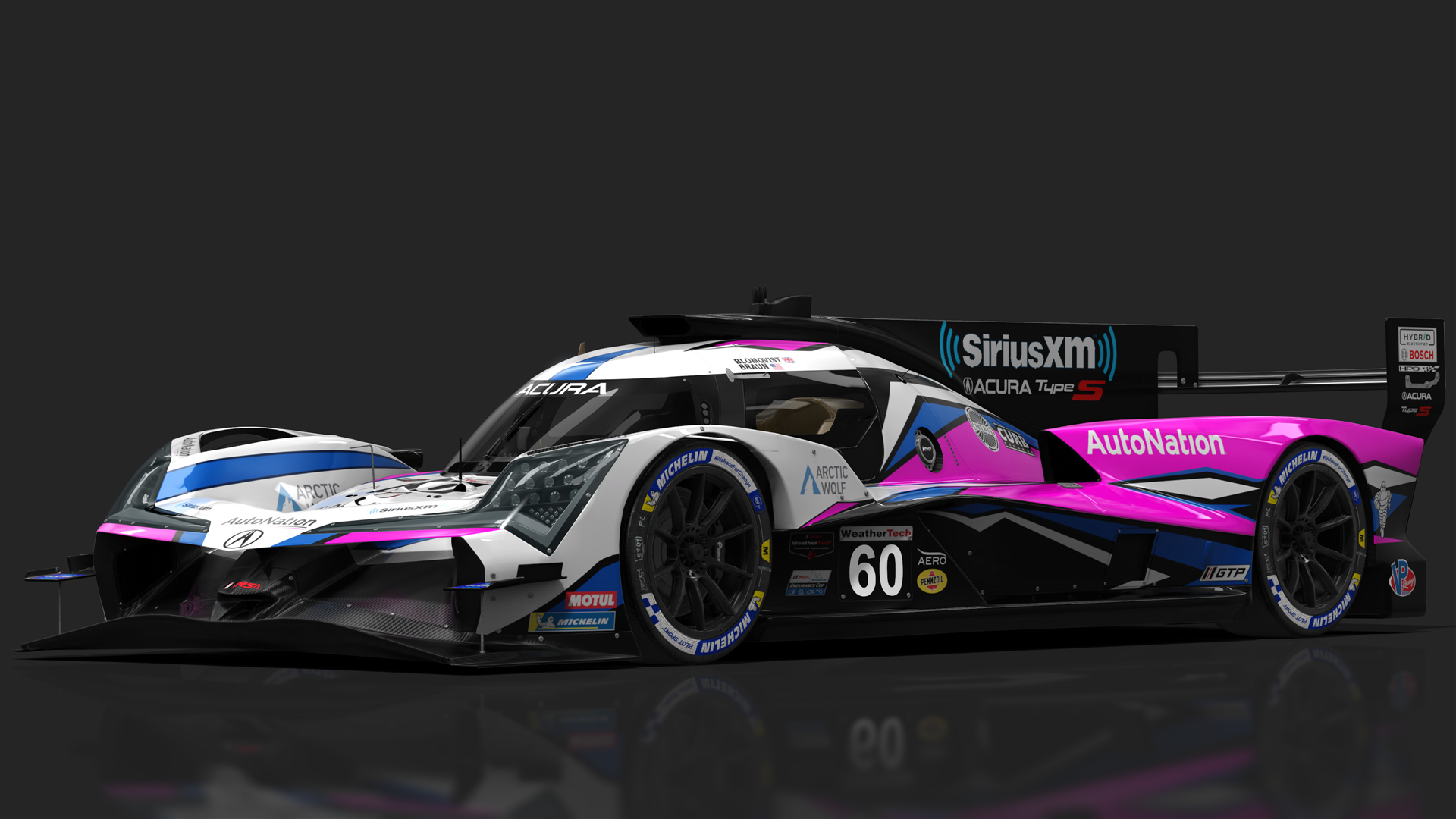 TRR LMDh Acura ARX-06, skin 2023 MSR #60