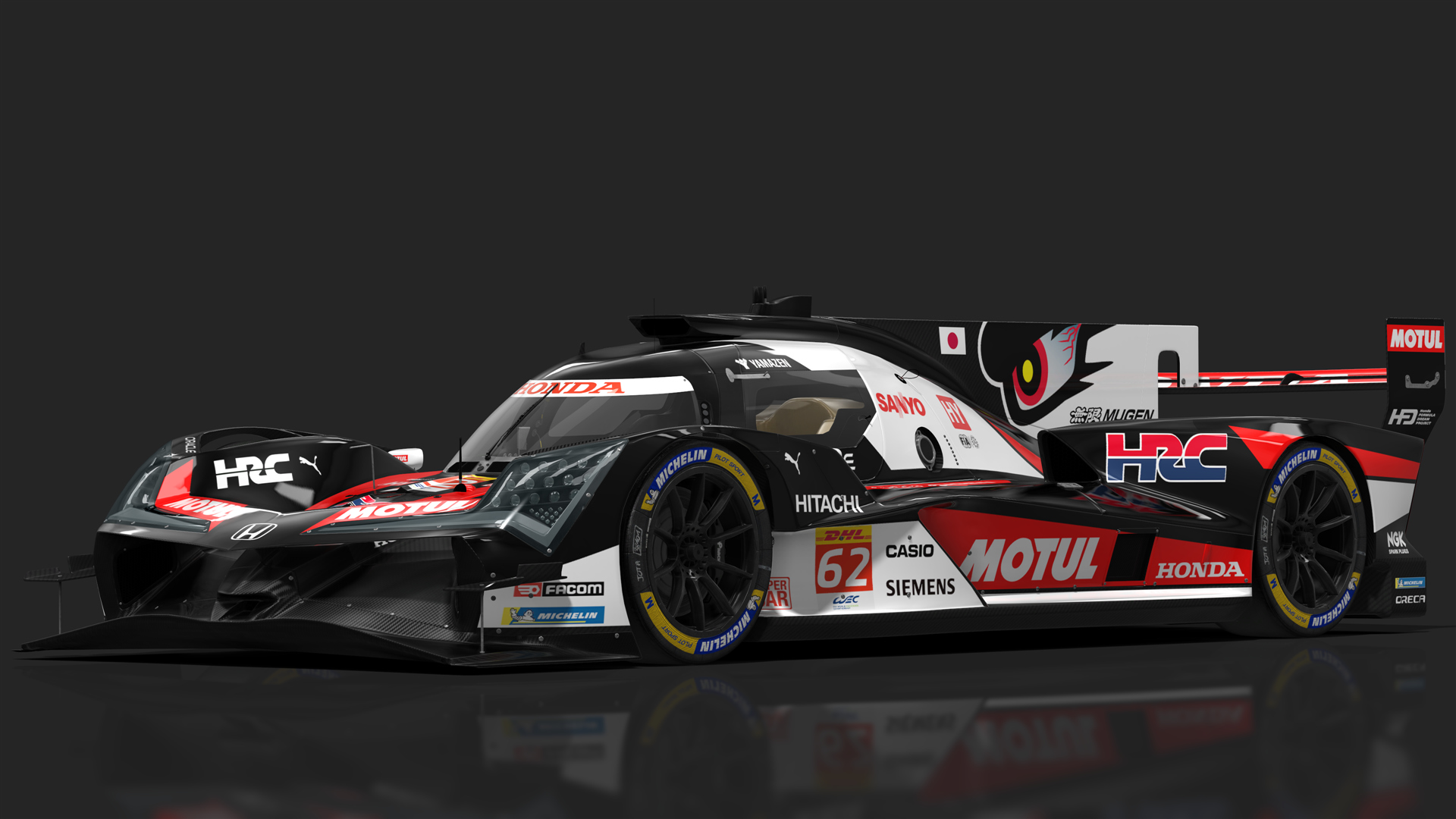 TRR LMDh Acura ARX-06, skin Honda Mugen #62