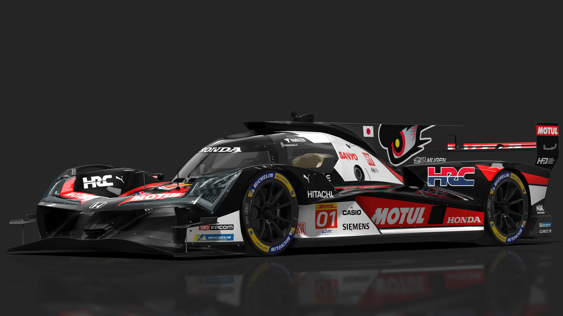 TRR LMDh Acura ARX-06, skin Motul Honda #01