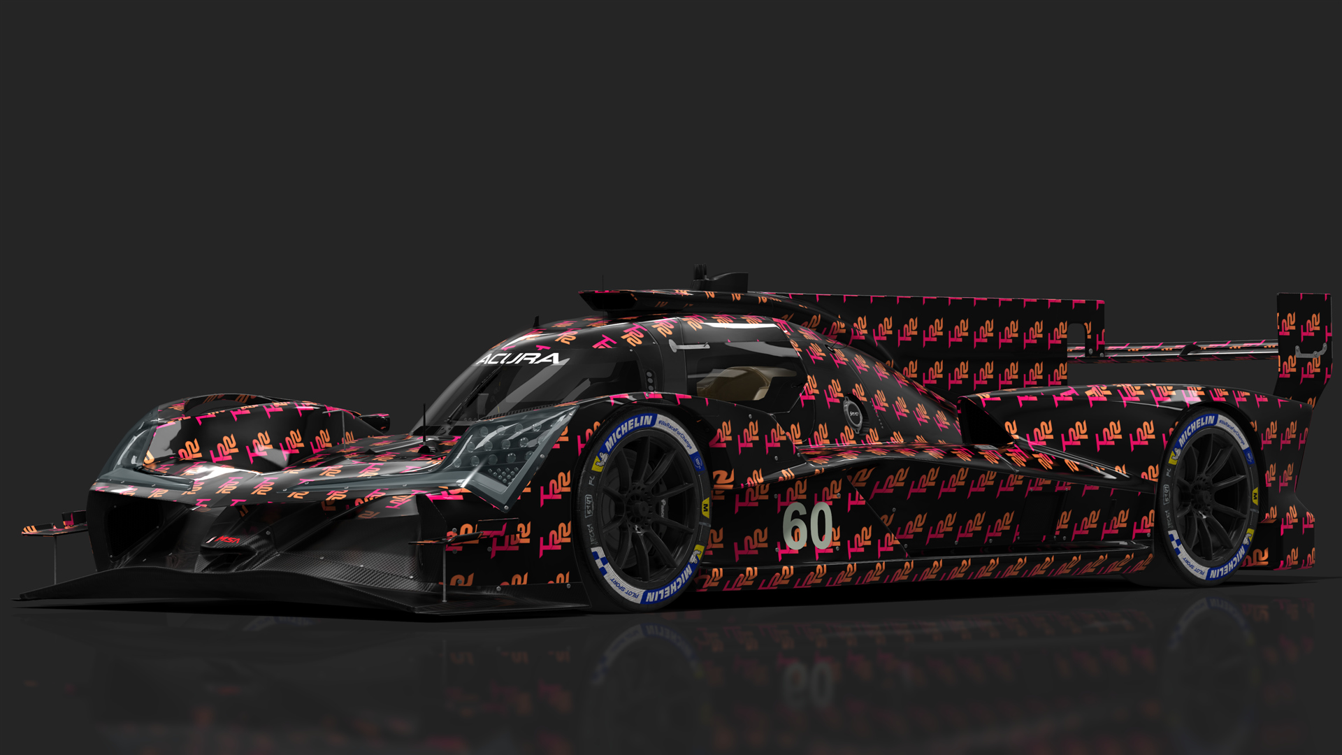 TRR LMDh Acura ARX-06, skin Test