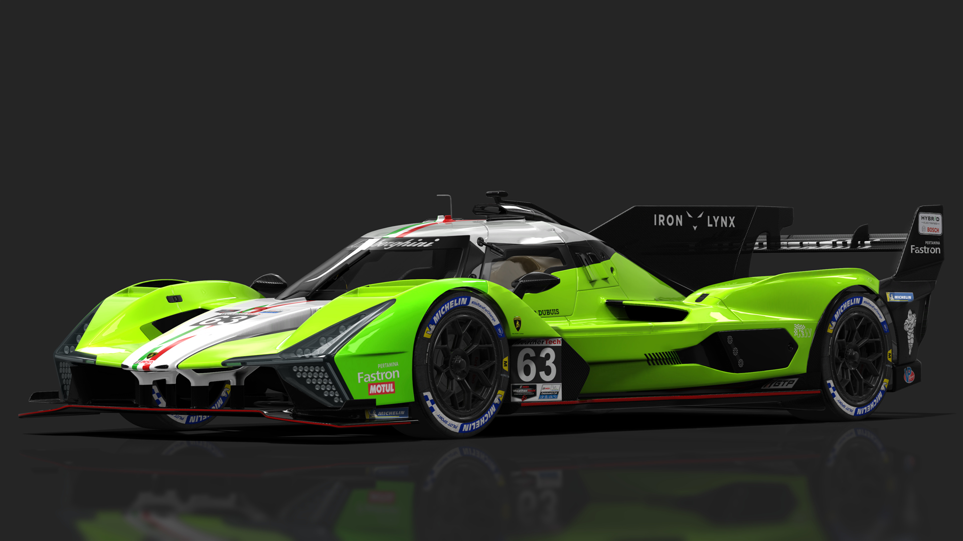 TRR LMDh Lamborghini SC63 Preview Image