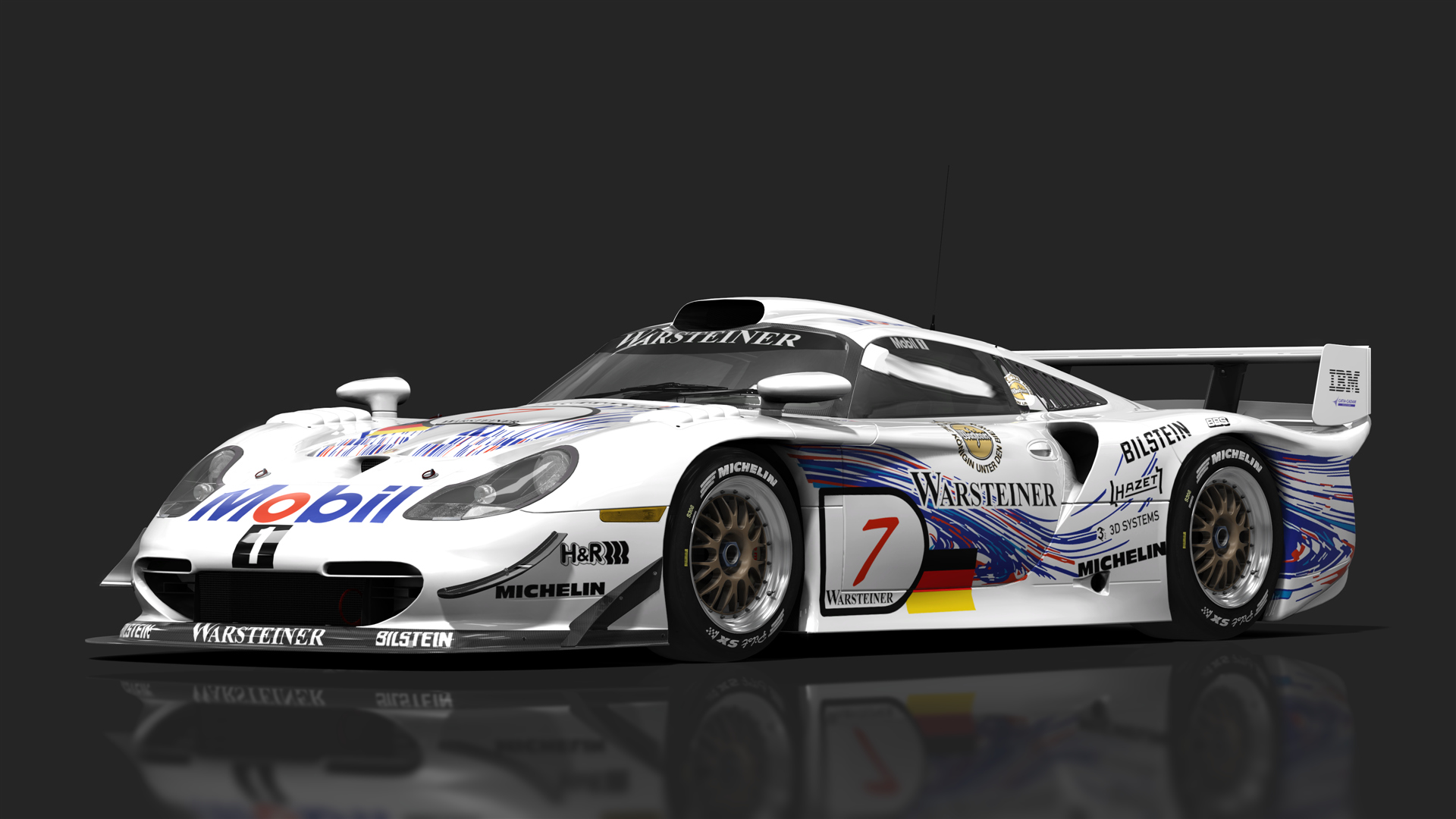 GT1 Porsche 911 GT1 1997 (FIAGT), skin 1997_FIA_GT_7