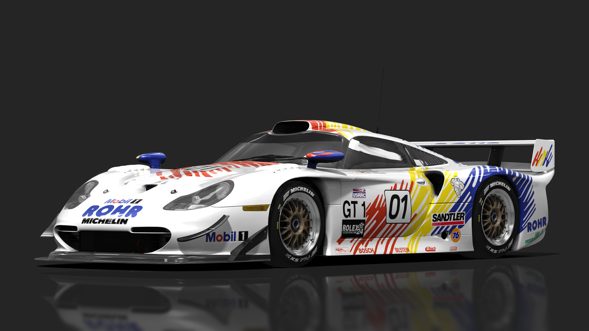 GT1 Porsche 911 GT1 1997 (FIAGT), skin 1998_Daytona24h_01