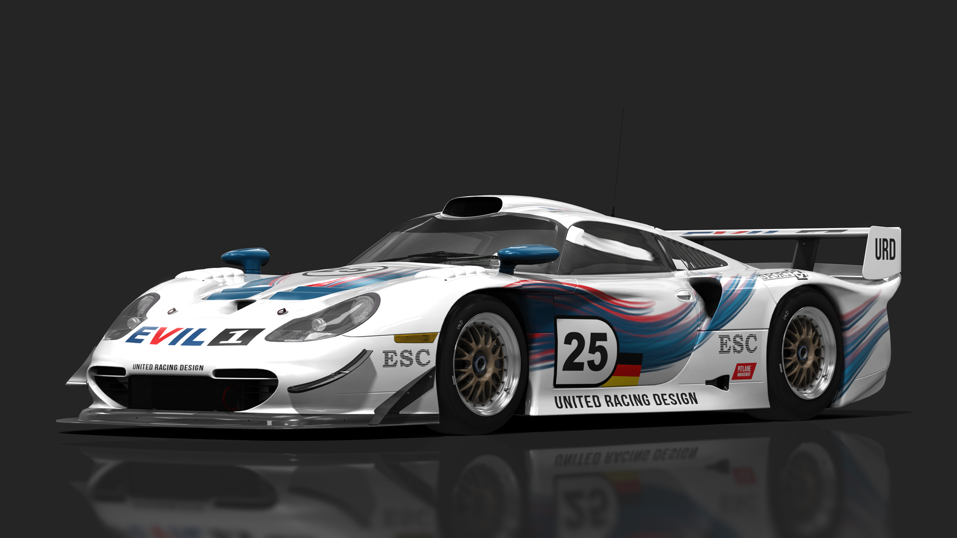 GT1 Porsche 911 GT1 1997 (FIAGT), skin 25