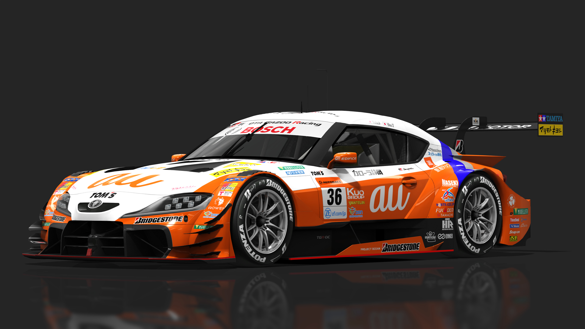 URD GT500 Toyota GR Supra GT500, skin 2021_36_TOM'S_AU
