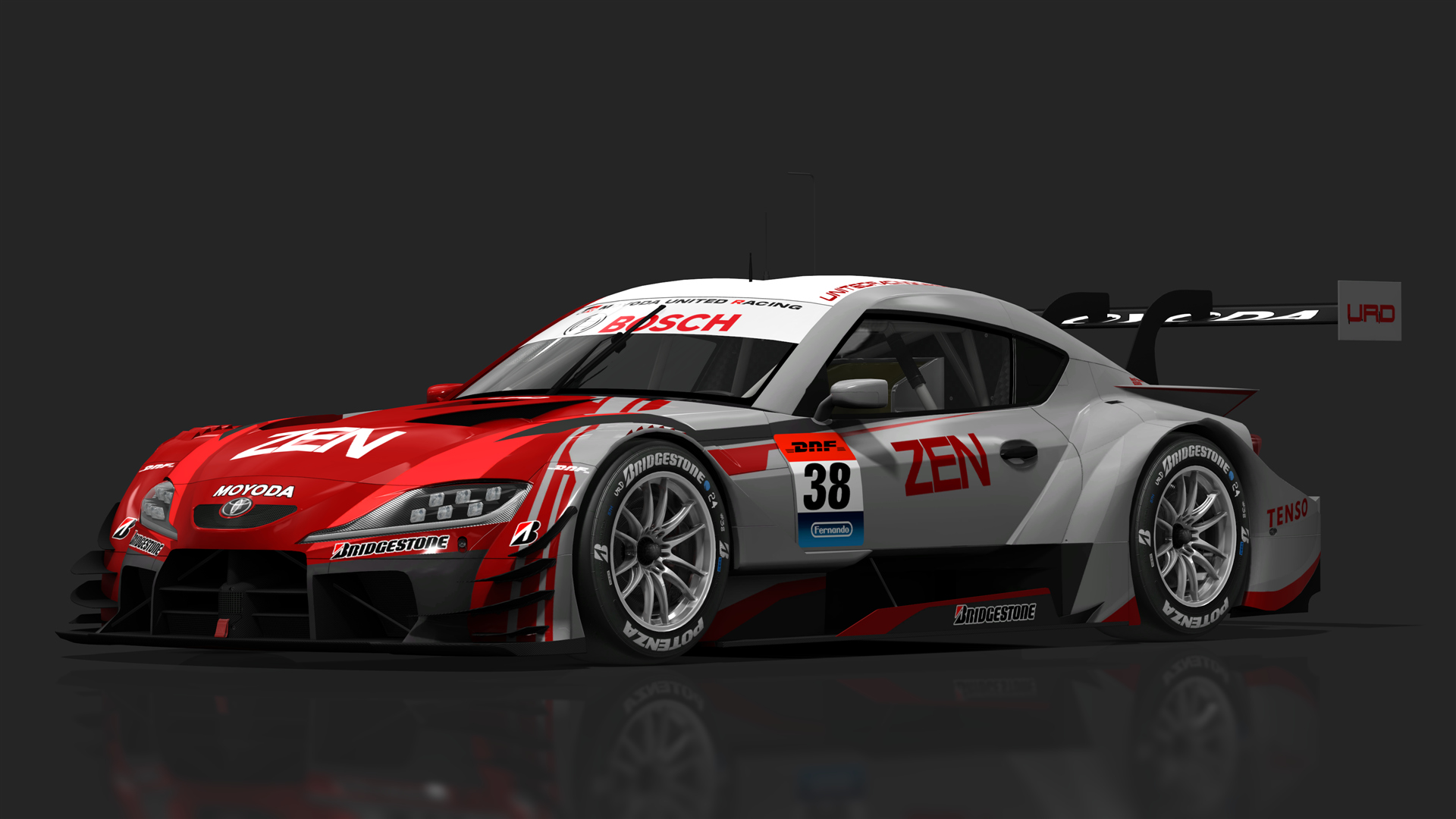 URD GT500 Toyota GR Supra GT500, skin Zen_Moyoda#38
