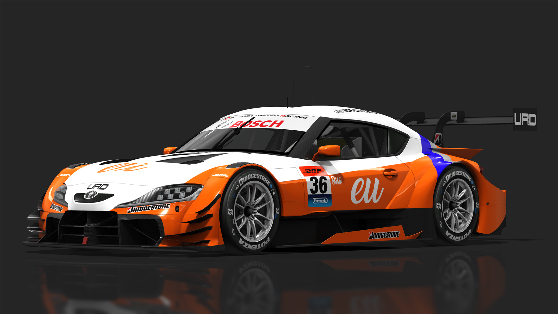 URD GT500 Toyota GR Supra GT500, skin eu_URD_Moyoda#36