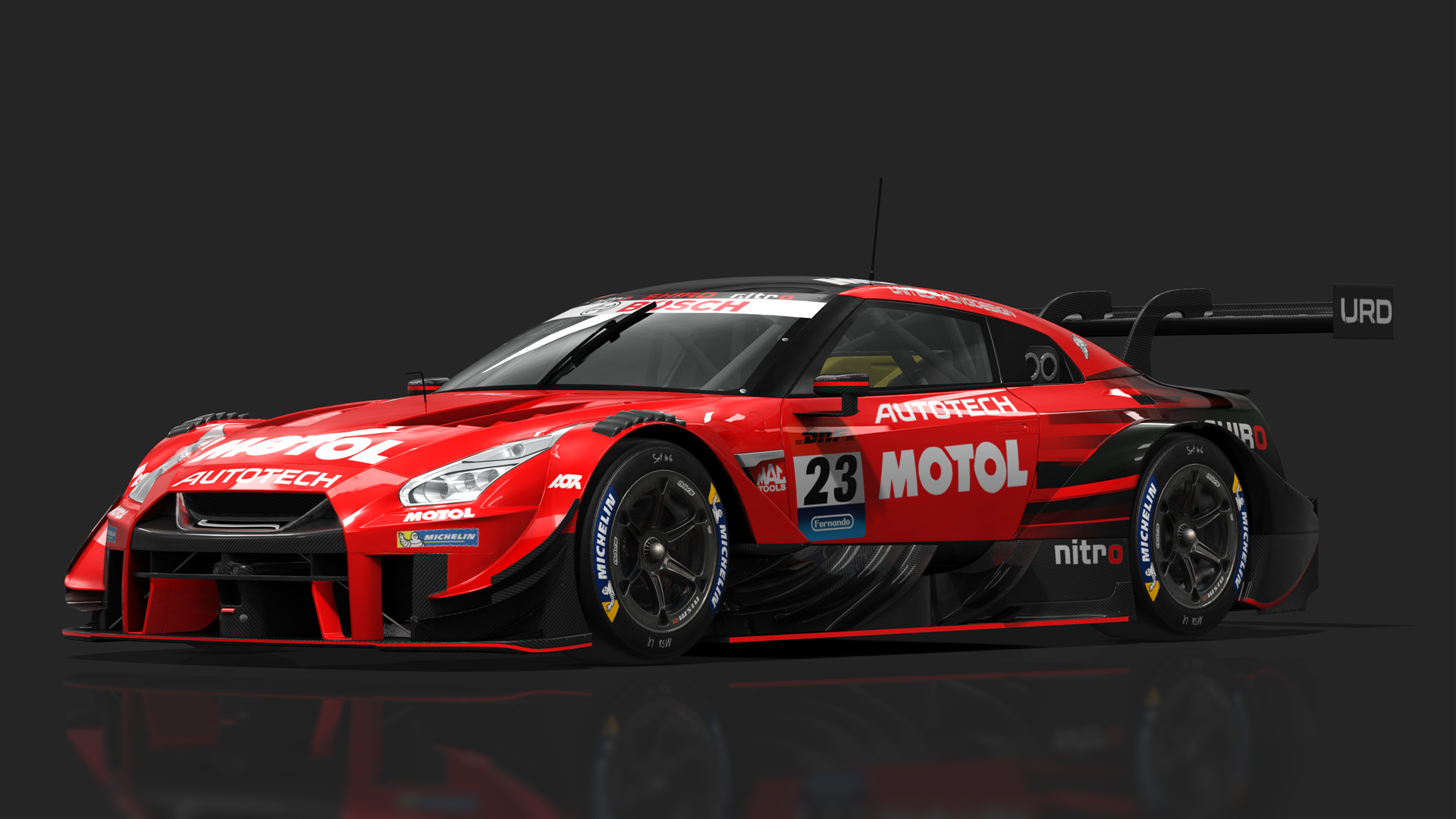 URD GT500 Nissan GT-R Nismo GT500, skin Autotech_Motol_#23