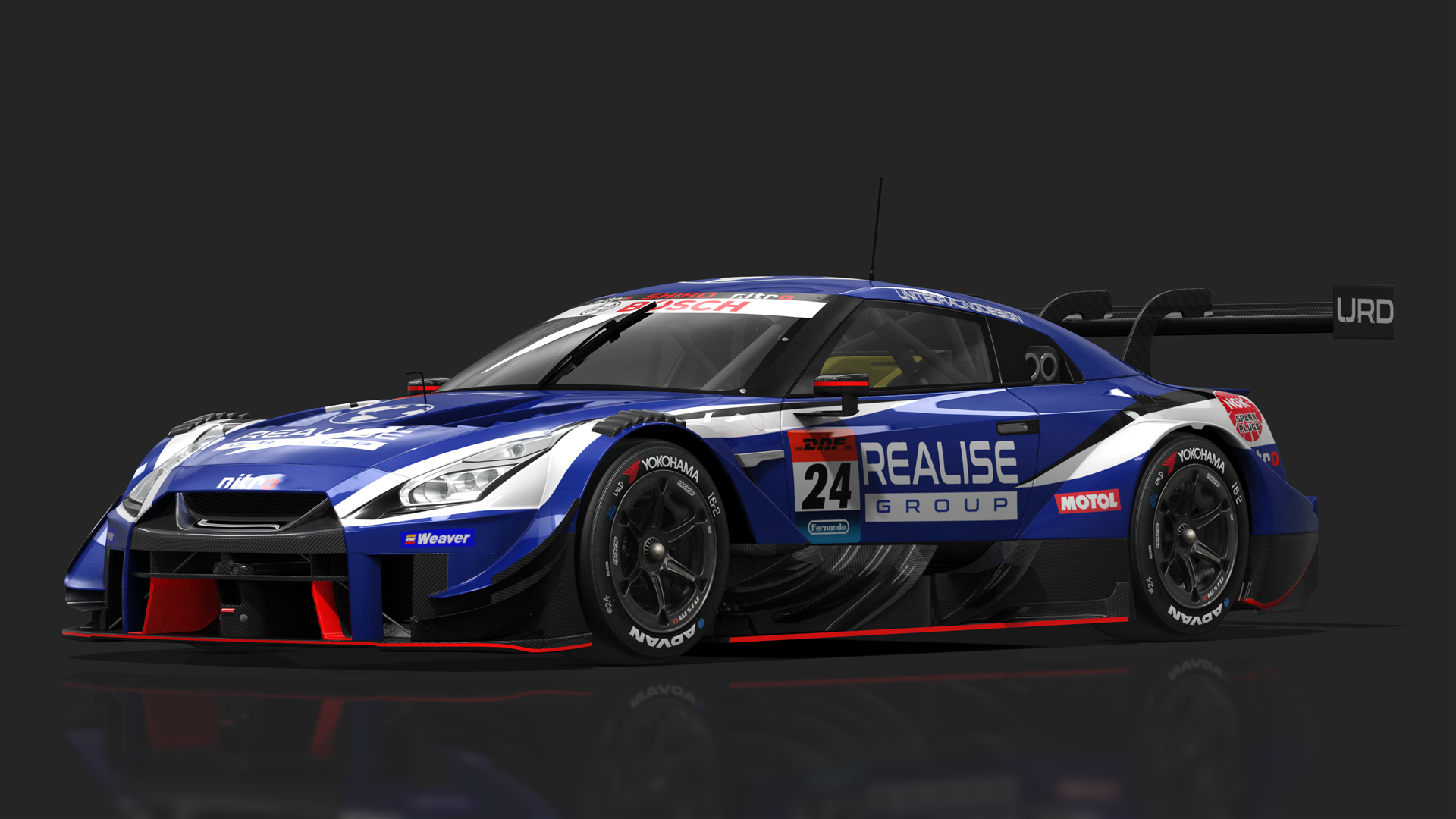 URD GT500 Nissan GT-R Nismo GT500, skin Shiro_Realise_#24