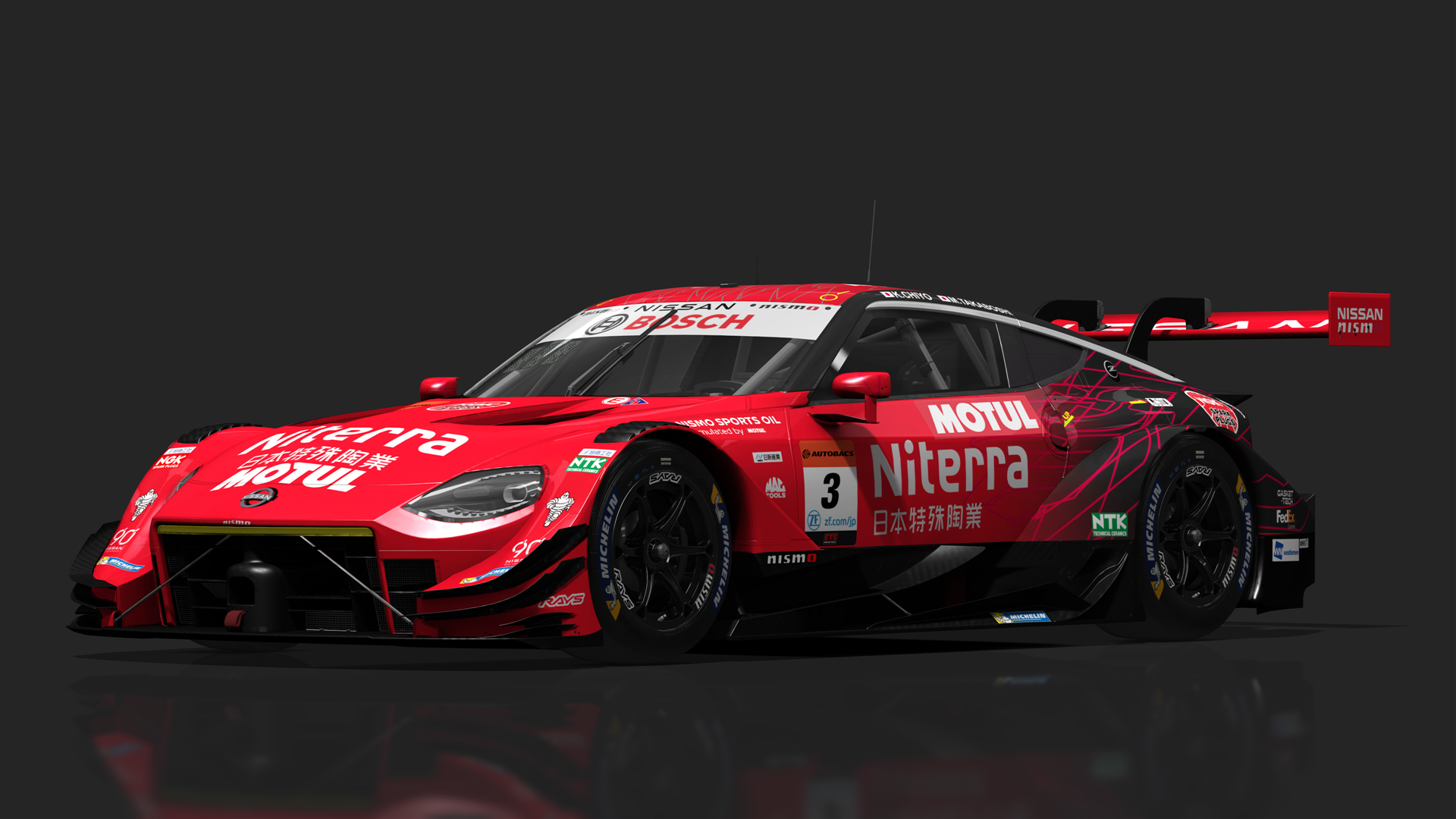 URD GT500 Nissan Nismo Z, skin 2023_niterra_motul_3