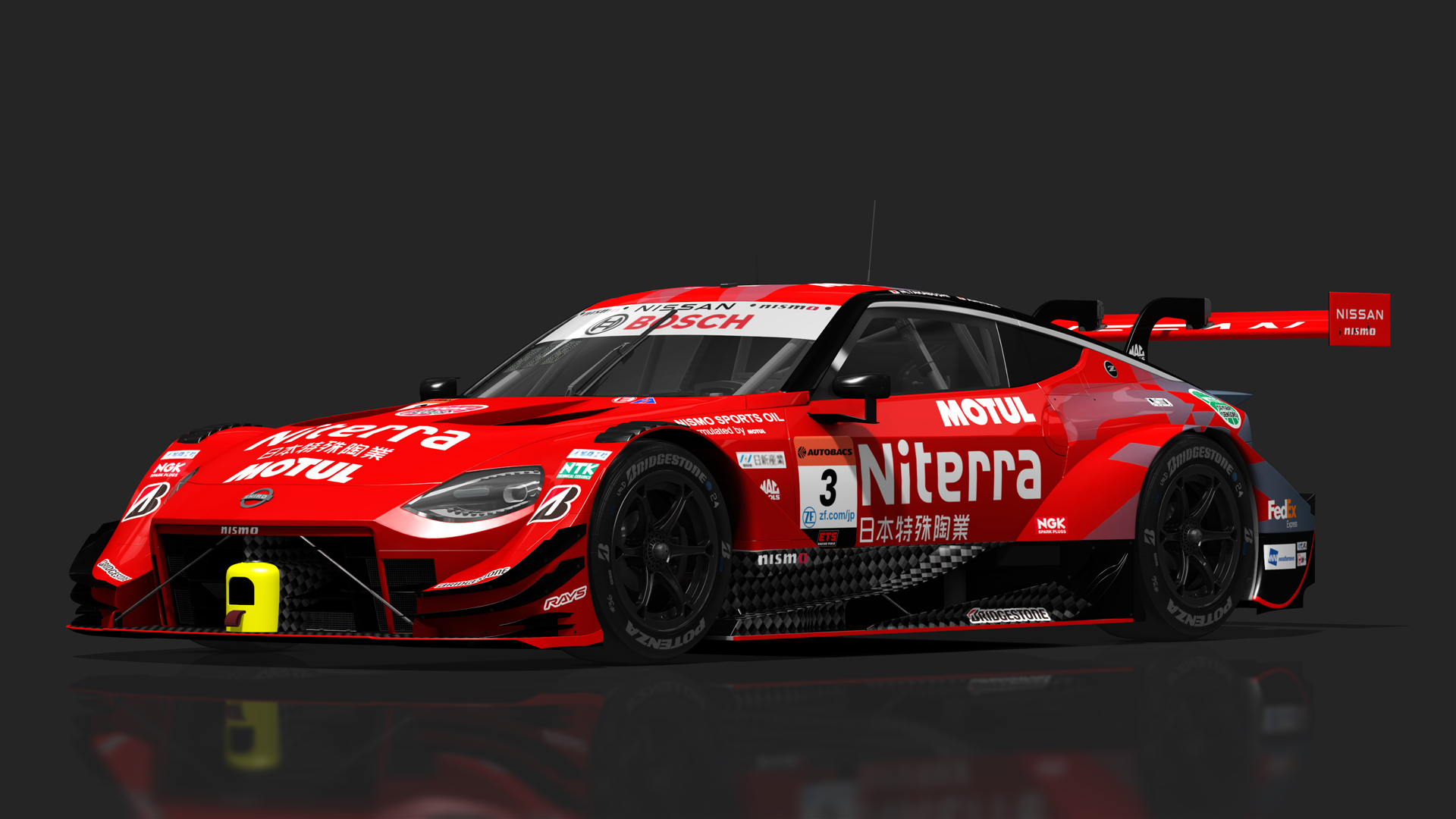 URD GT500 Nissan Nismo Z, skin 2024 Niterra Motul #3