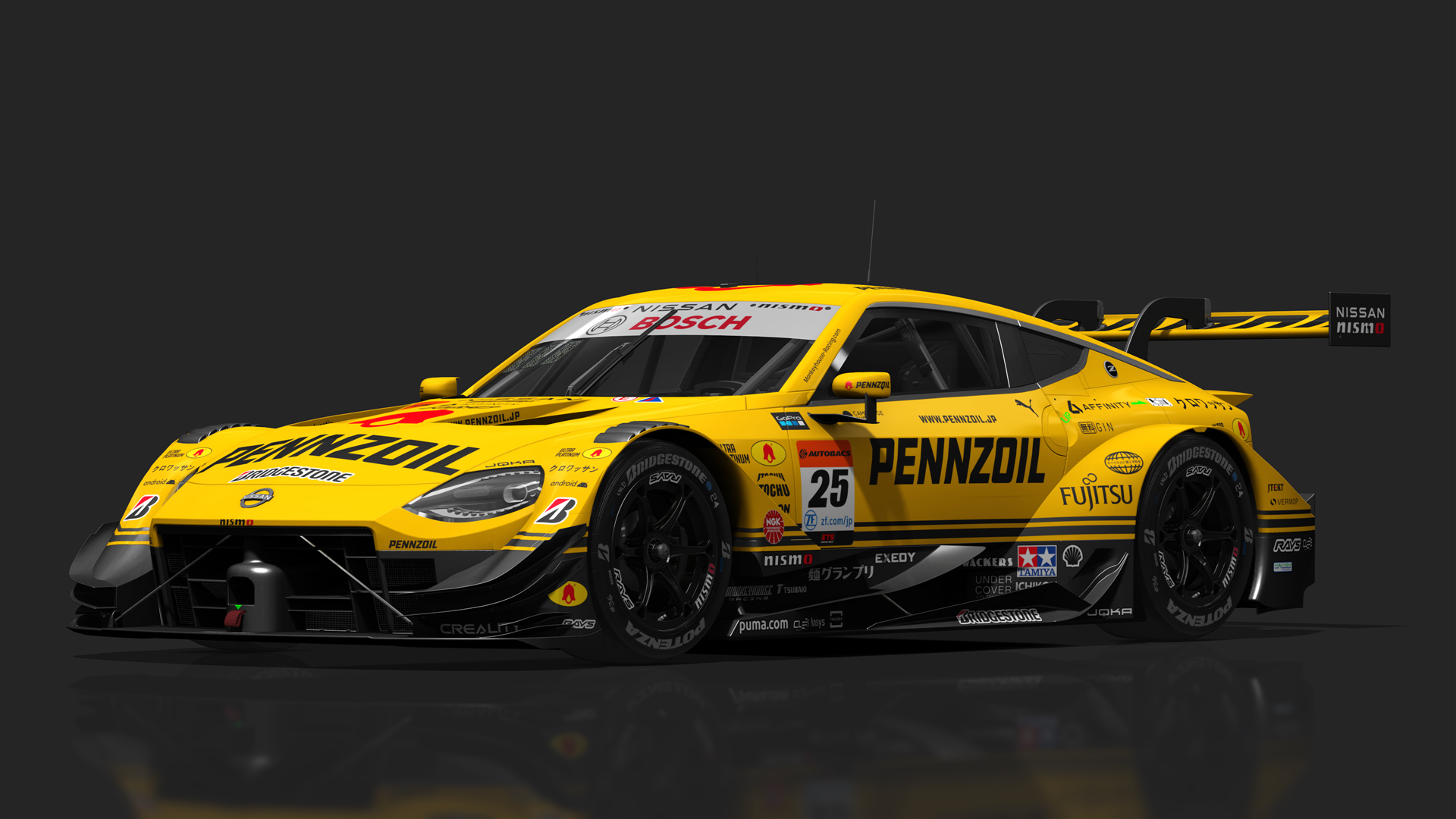 URD GT500 Nissan Nismo Z, skin 24_Pennzoil_#25