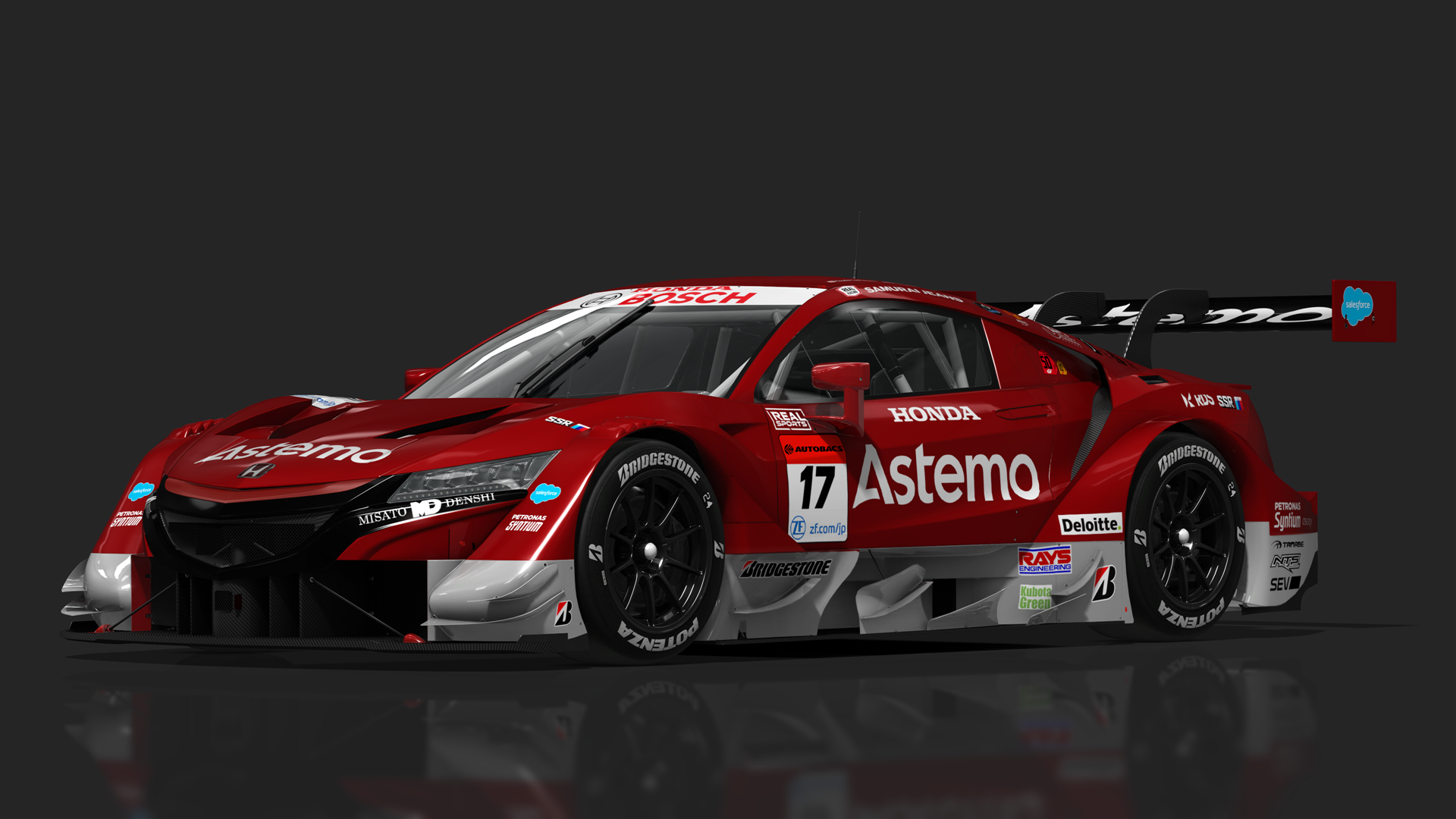URD GT500 Honda NSX-GT, skin NSX Astemo 2021 #17