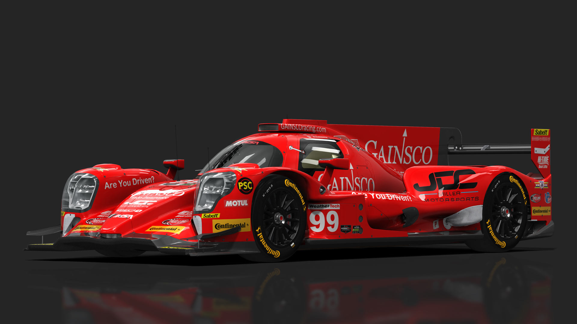 URD LMP2 Oreca 07 2021, skin 2018_IMSA_99_JDCMiller