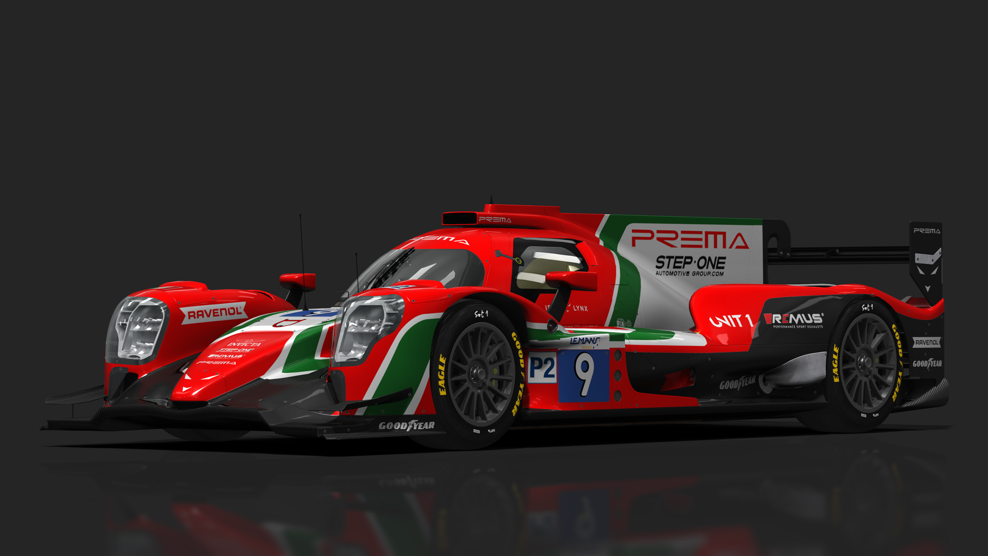 URD LMP2 Oreca 07 2021, skin 2022_ELMS_Prema_Racing