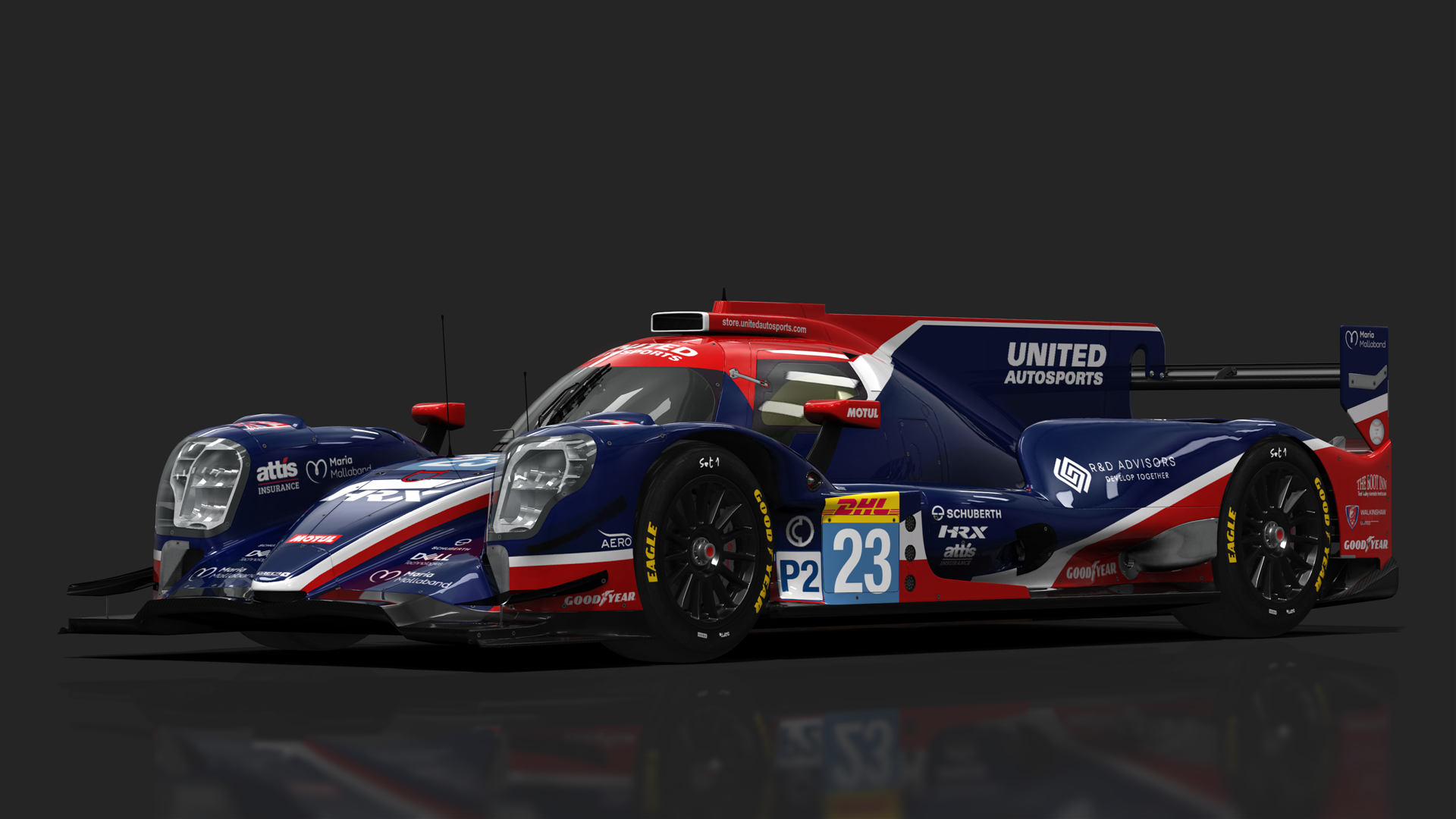 URD LMP2 Oreca 07 2021, skin 2022_WEC_23_United - Public