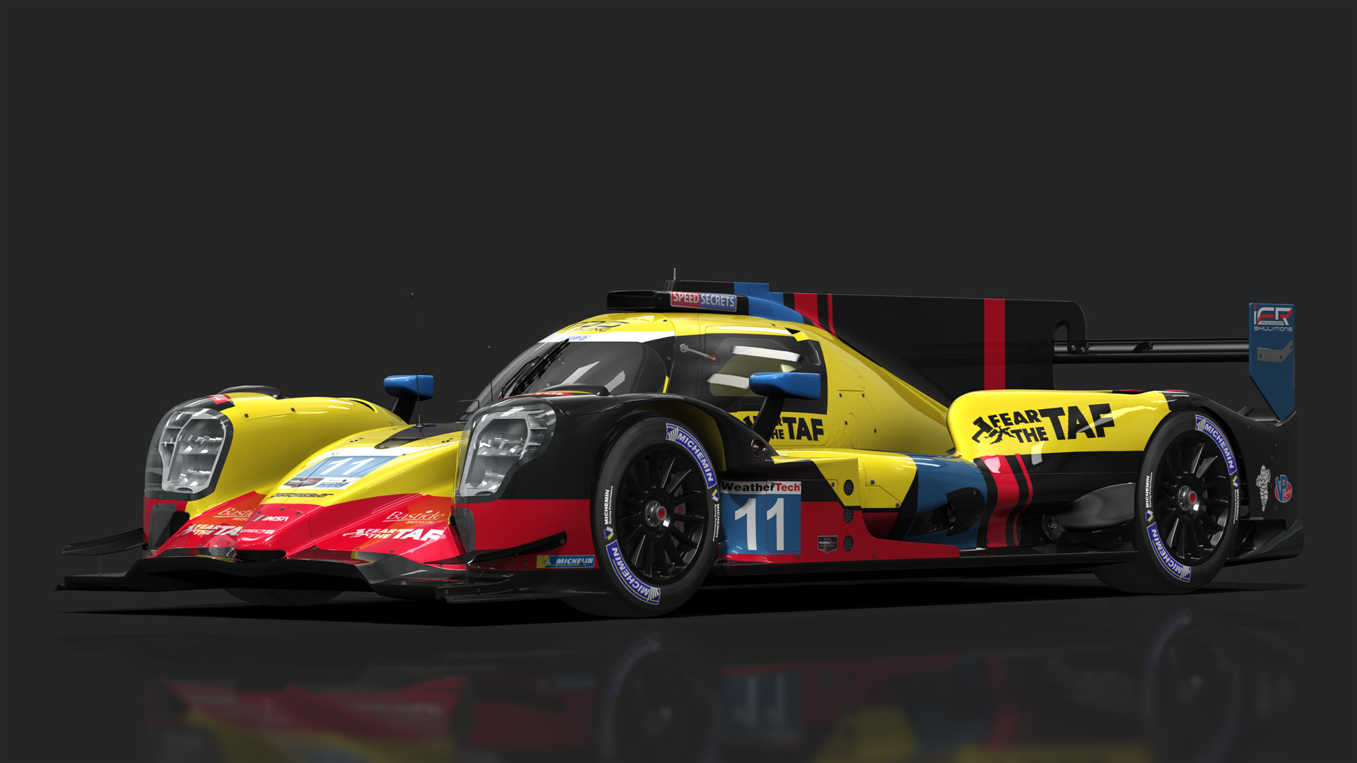 URD LMP2 Oreca 07 2021, skin 2023 #11 TDS Racing IMSA