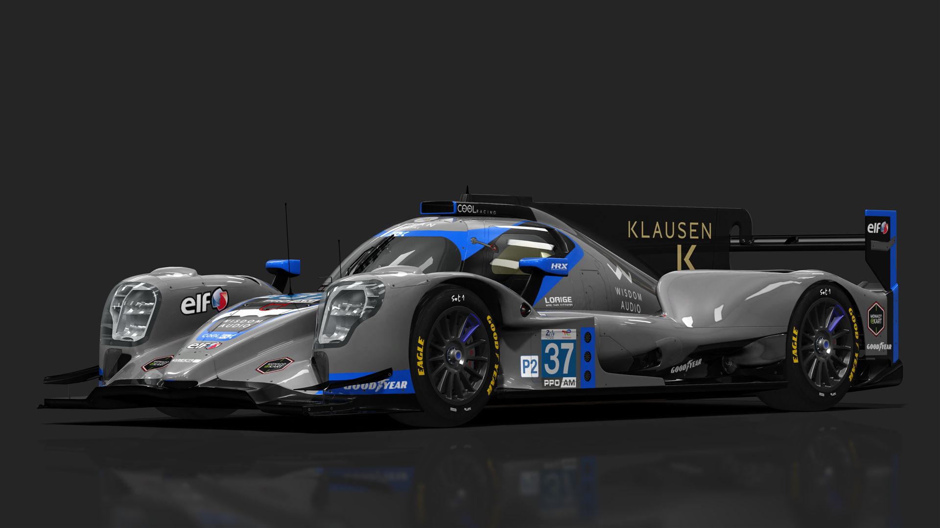 URD LMP2 Oreca 07 2021, skin 2023 Cool Racing #37