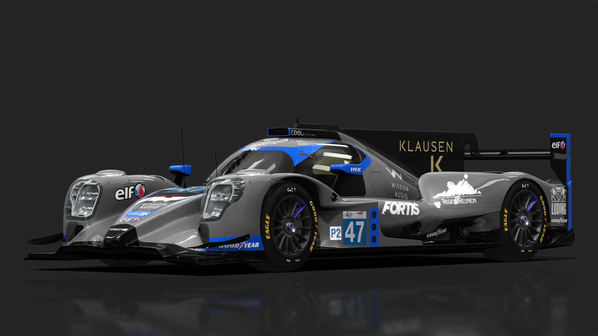 URD LMP2 Oreca 07 2021, skin 2023 Cool Racing #47