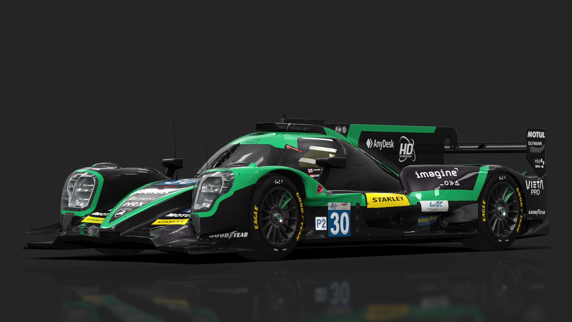 URD LMP2 Oreca 07 2021, skin 2023 Duqueine #30