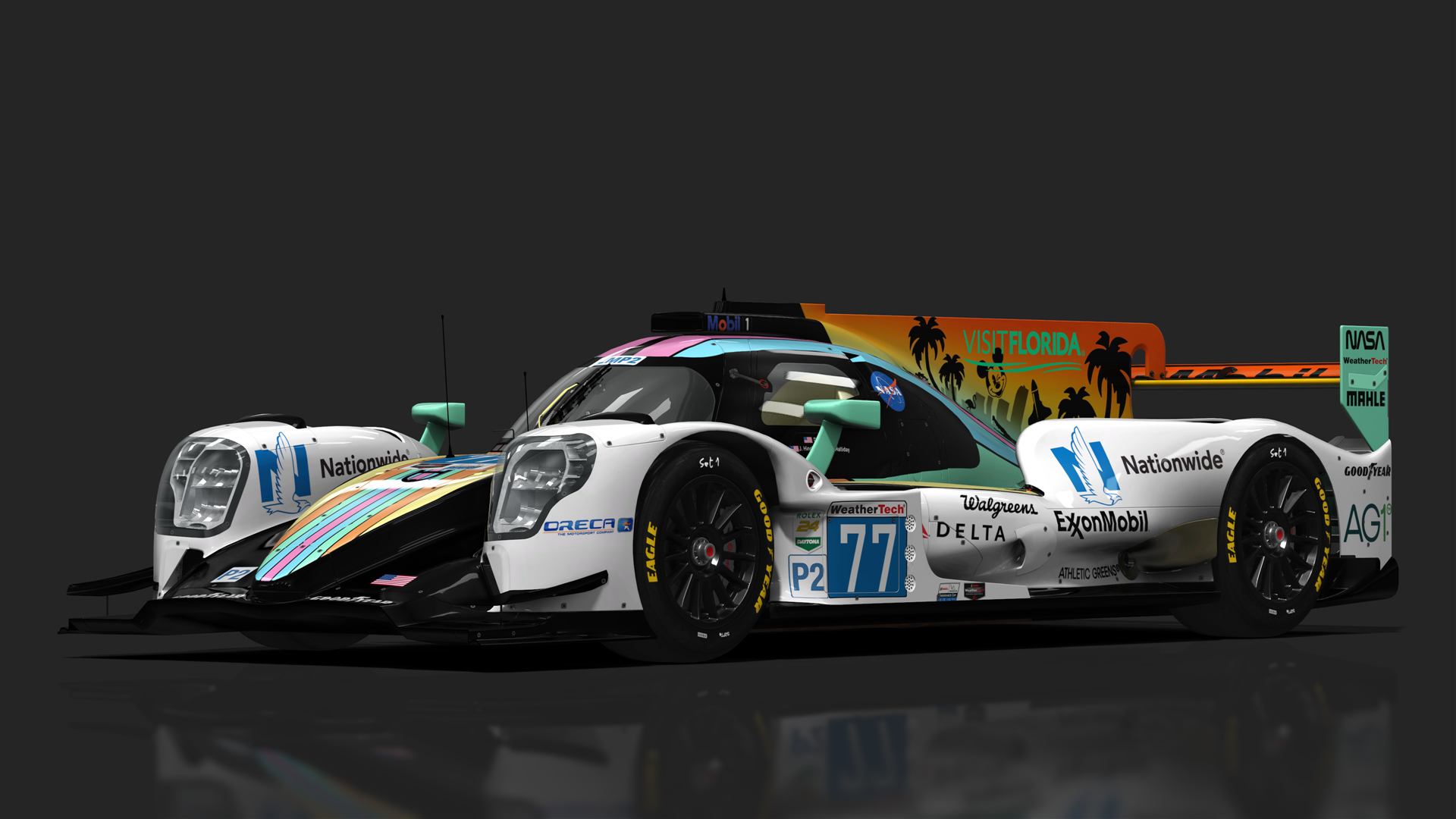 URD LMP2 Oreca 07 2021, skin 2023_IMSA_Competion_Racing_77