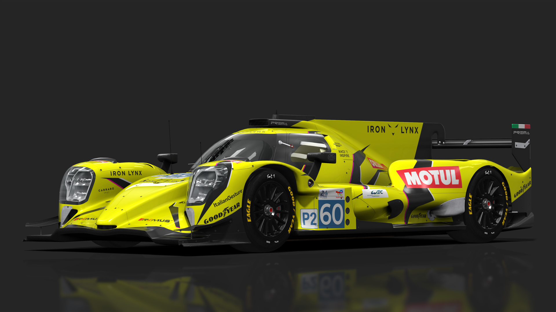 URD LMP2 Oreca 07 2021, skin 2023_LeMans_60_IronLynx