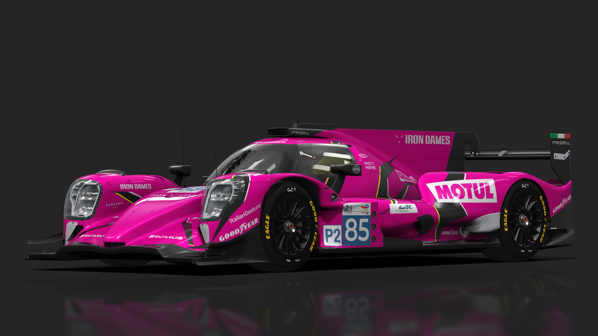URD LMP2 Oreca 07 2021, skin 2023_LeMans_85_IronDames