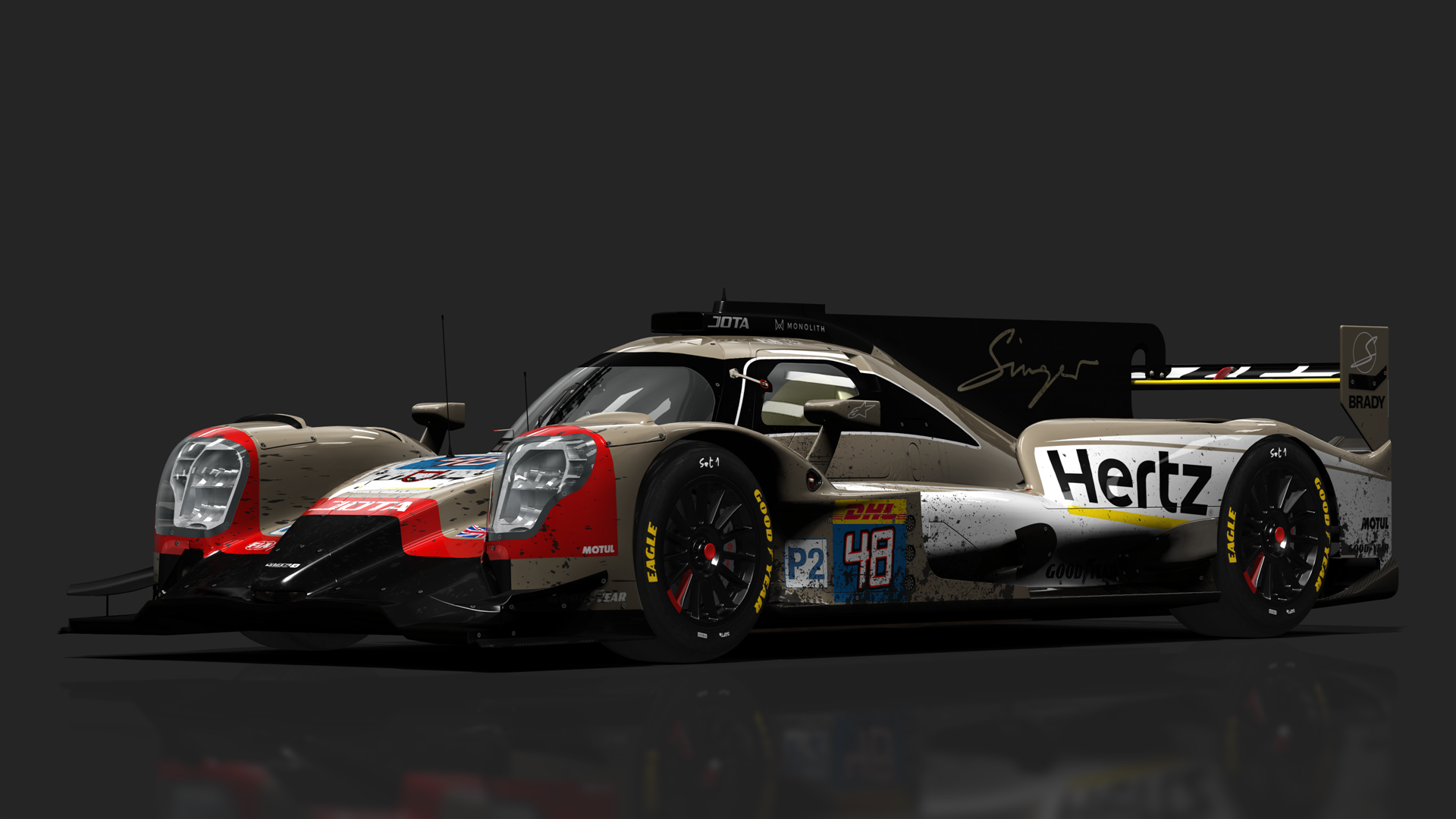 URD LMP2 Oreca 07 2021, skin 2023_WEC_48_Hertz Team Jota Dirty
