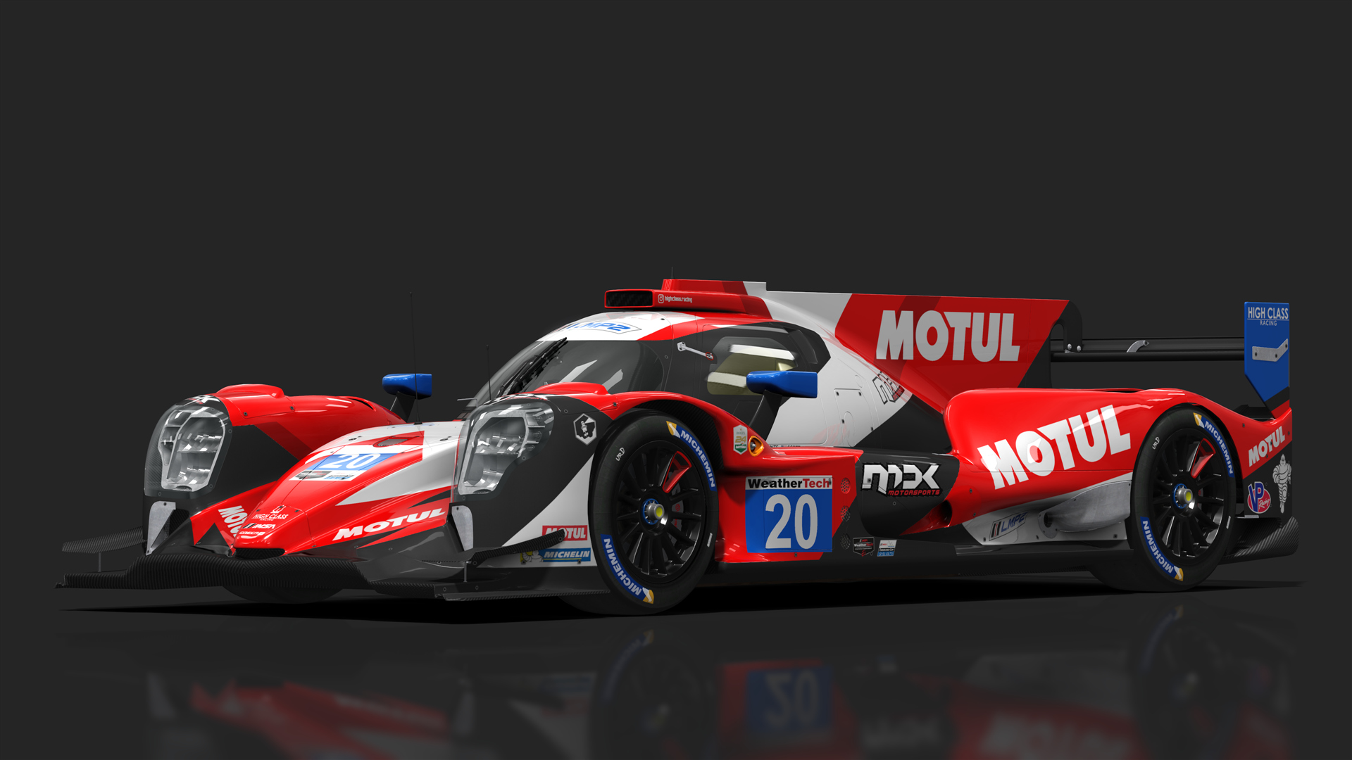 URD LMP2 Oreca 07 2021, skin 2024_IMSA_20_MDK_High_Class_Racing