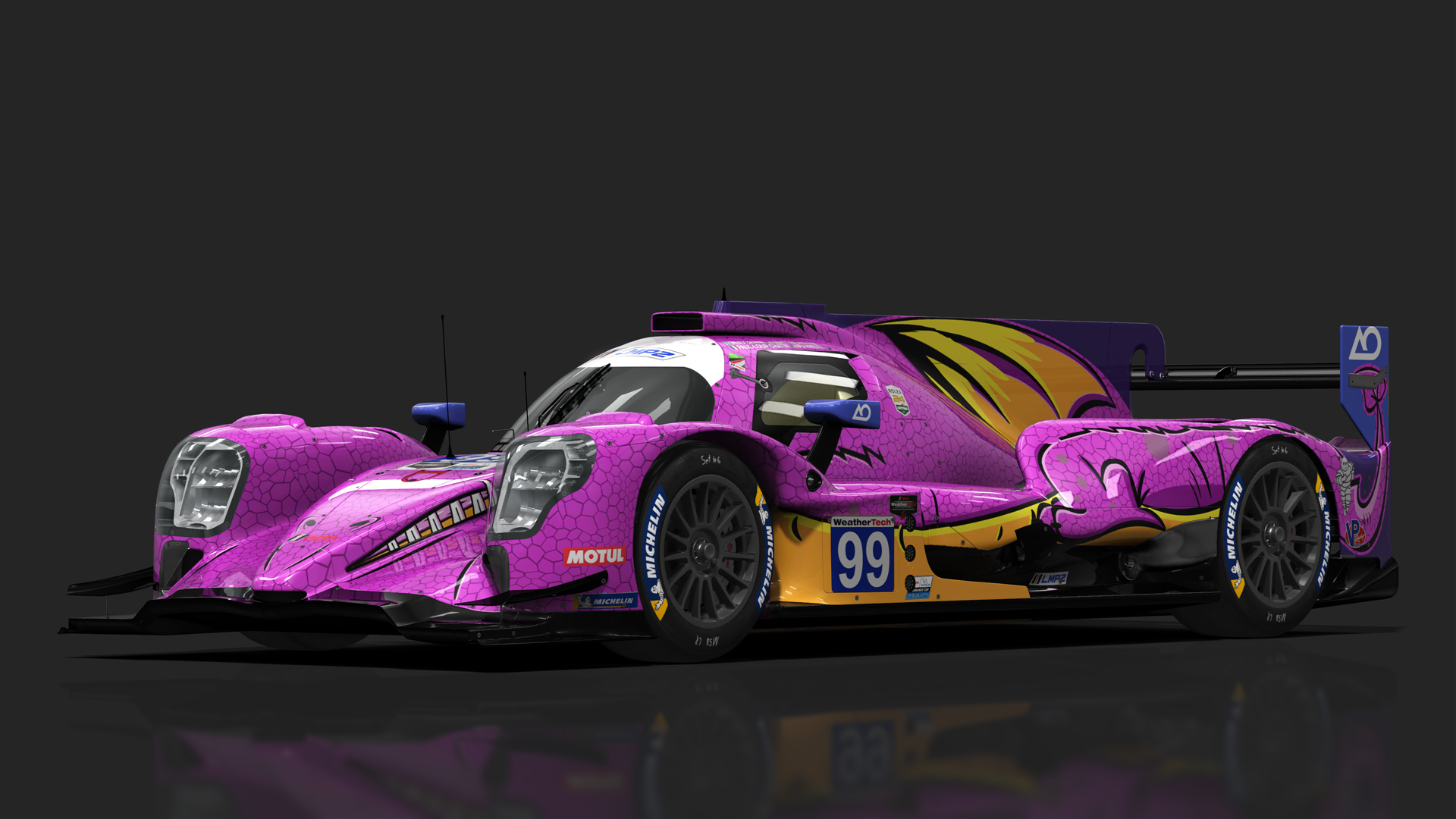 URD LMP2 Oreca 07 2021, skin 2024_IMSA_LMP2_AO RAcing #99