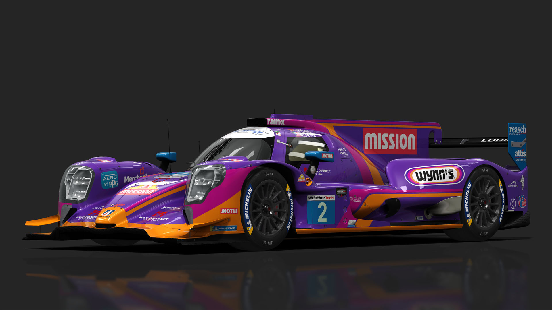 URD LMP2 Oreca 07 2021, skin 2024_IMSA_UnitedAutosports_2