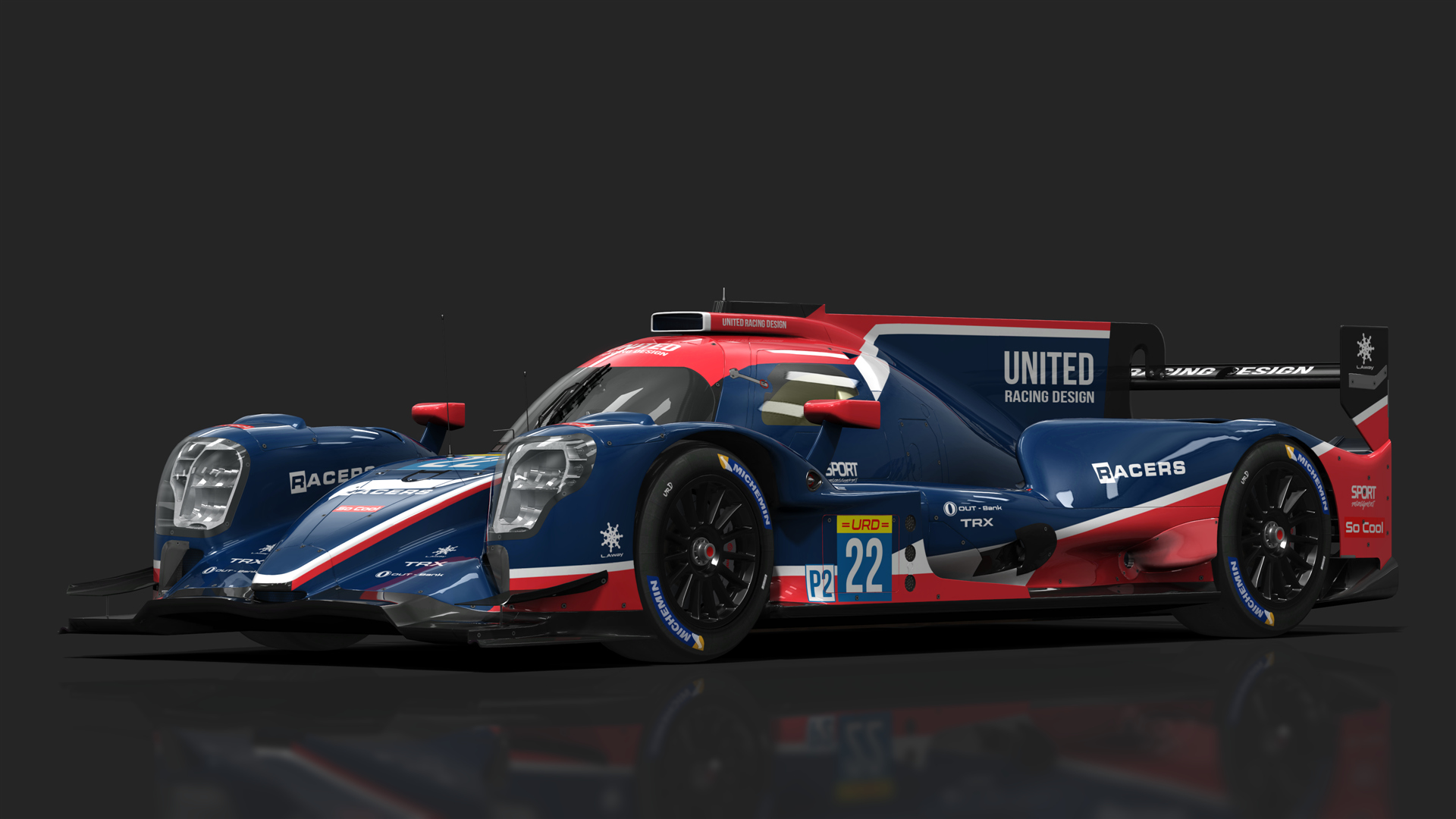 URD LMP2 Oreca 07 2021, skin 22