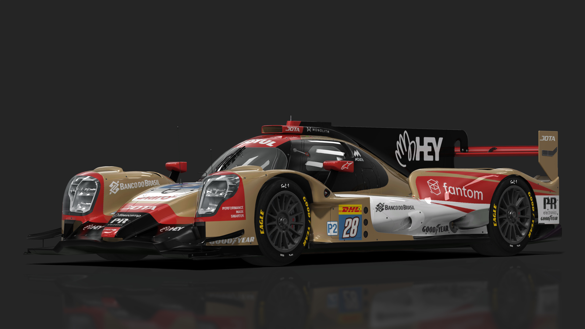 URD LMP2 Oreca 07 2021, skin 28 Jota Sebring LMP2