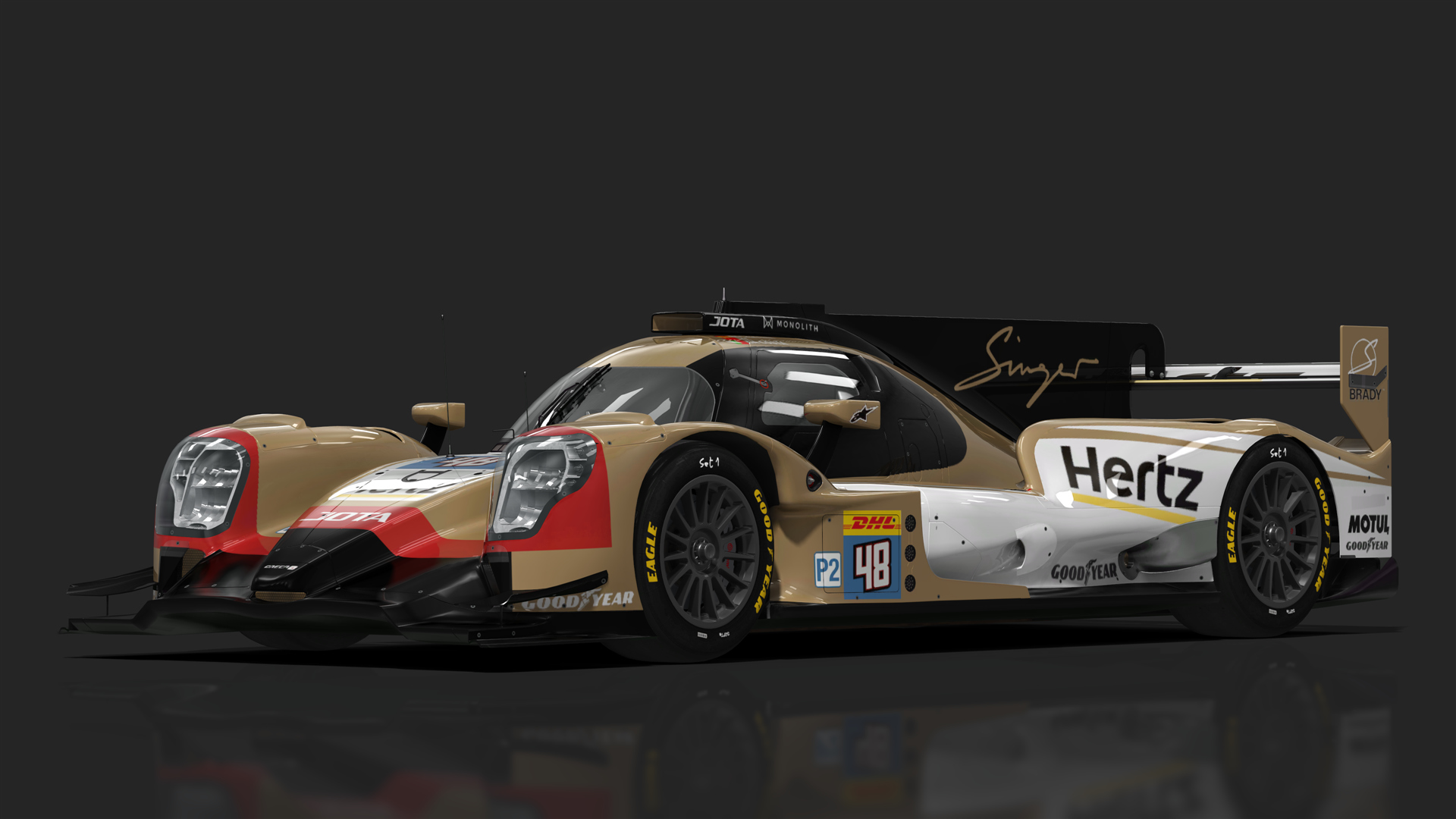 URD LMP2 Oreca 07 2021, skin 48 Jota Sebring LMP2