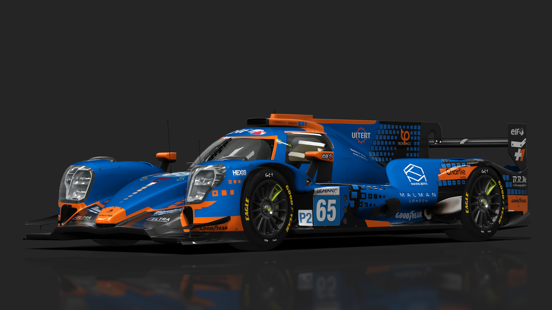 URD LMP2 Oreca 07 2021, skin ELMS_Panis_Racing_65_2023