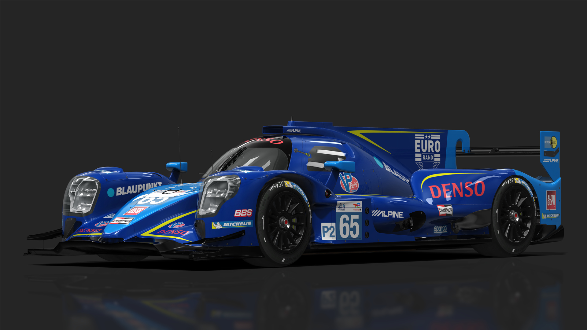 URD LMP2 Oreca 07 2021, skin Euro Rand