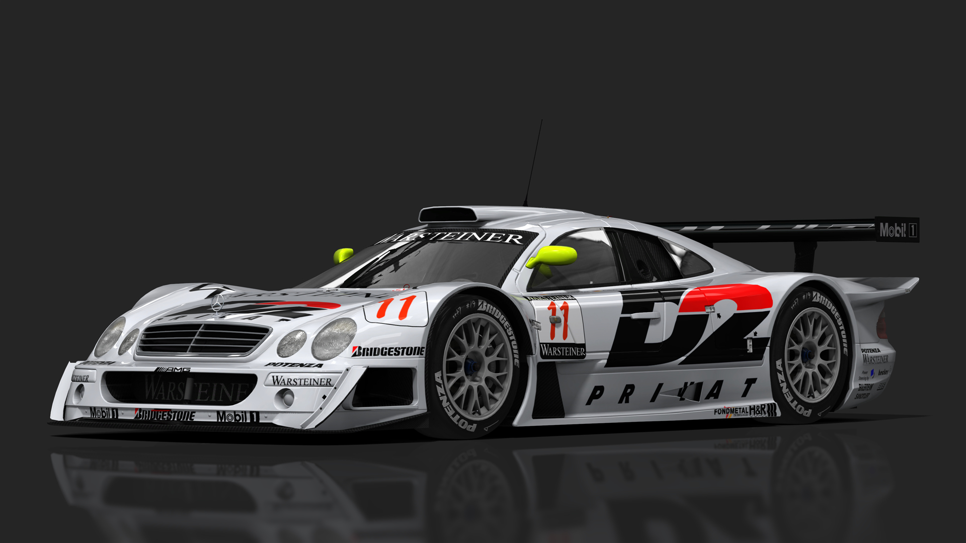 GT1 Mercedes CLK LM 1997 (FIAGT), skin 11_GT1_97