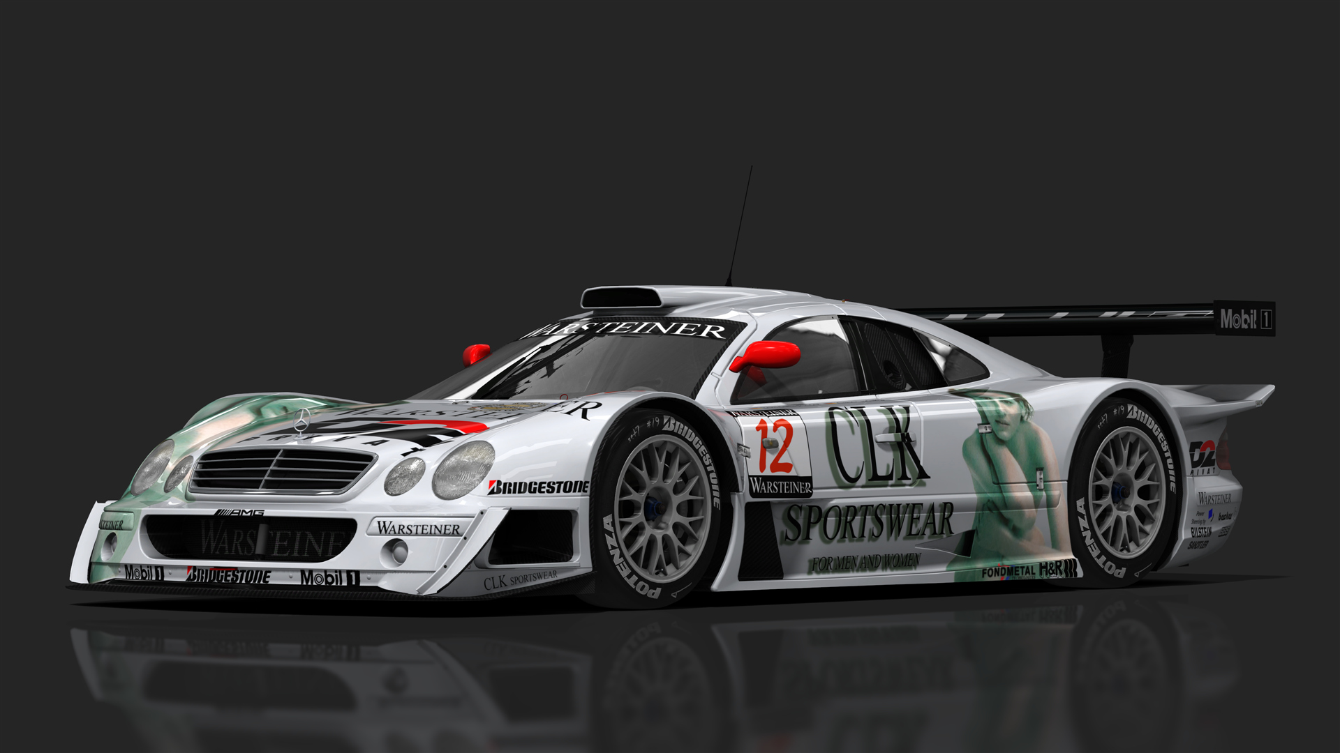 GT1 Mercedes CLK LM 1997 (FIAGT), skin 12_GT1_97