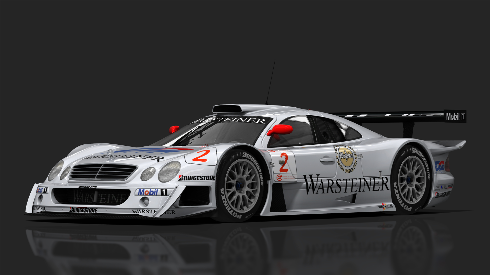 GT1 Mercedes CLK LM 1997 (FIAGT), skin 2_GT1_97