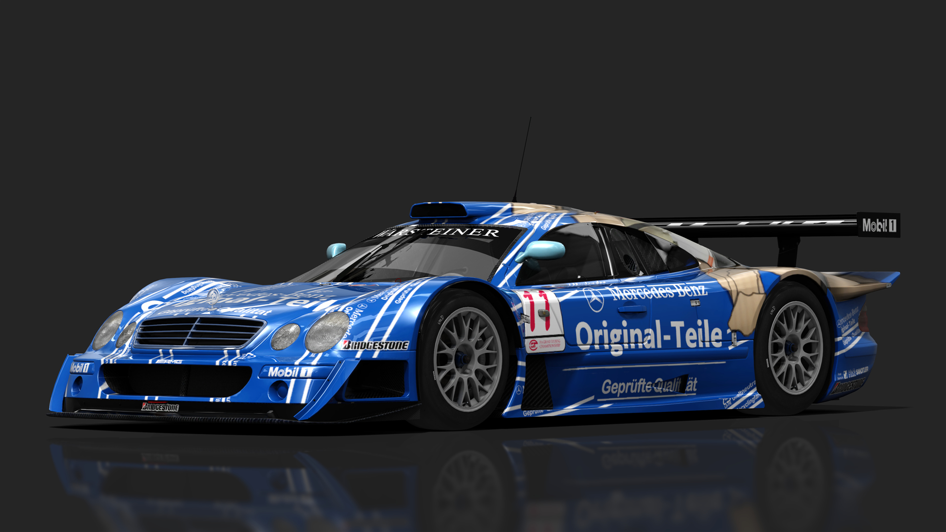 GT1 Mercedes CLK LM 1997 (FIAGT), skin Team_Persson_11