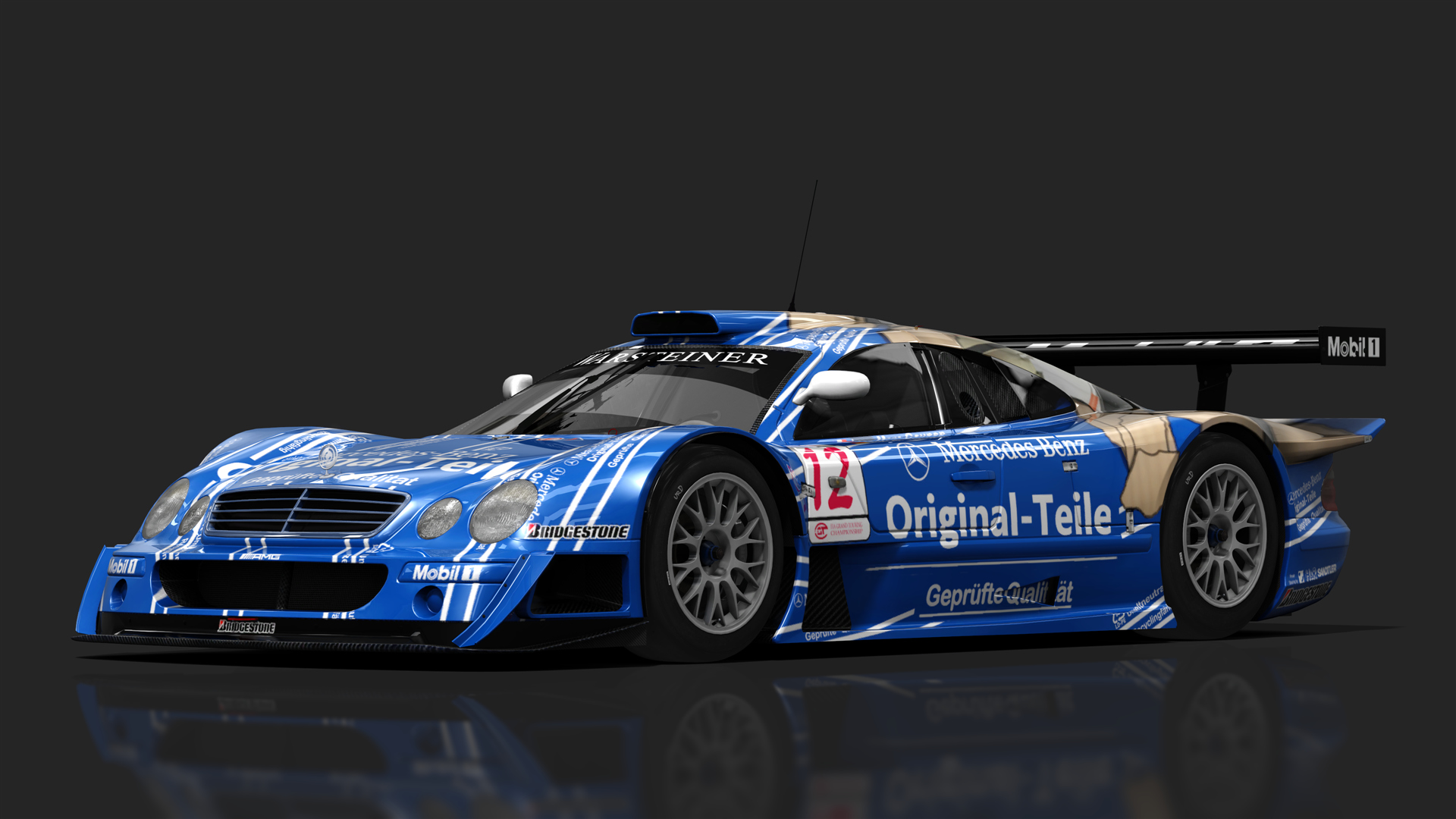 GT1 Mercedes CLK LM 1997 (FIAGT), skin Team_Persson_12