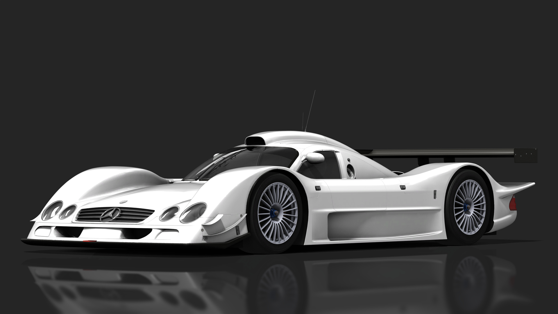 URD GT1 90s Mercedes-Benz CLR LM, skin AMG_CP_55