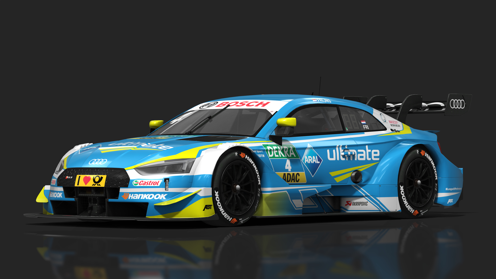 URD DTM 2018 Audi RS 5 DTM 2018, skin 2018_Frijns_4