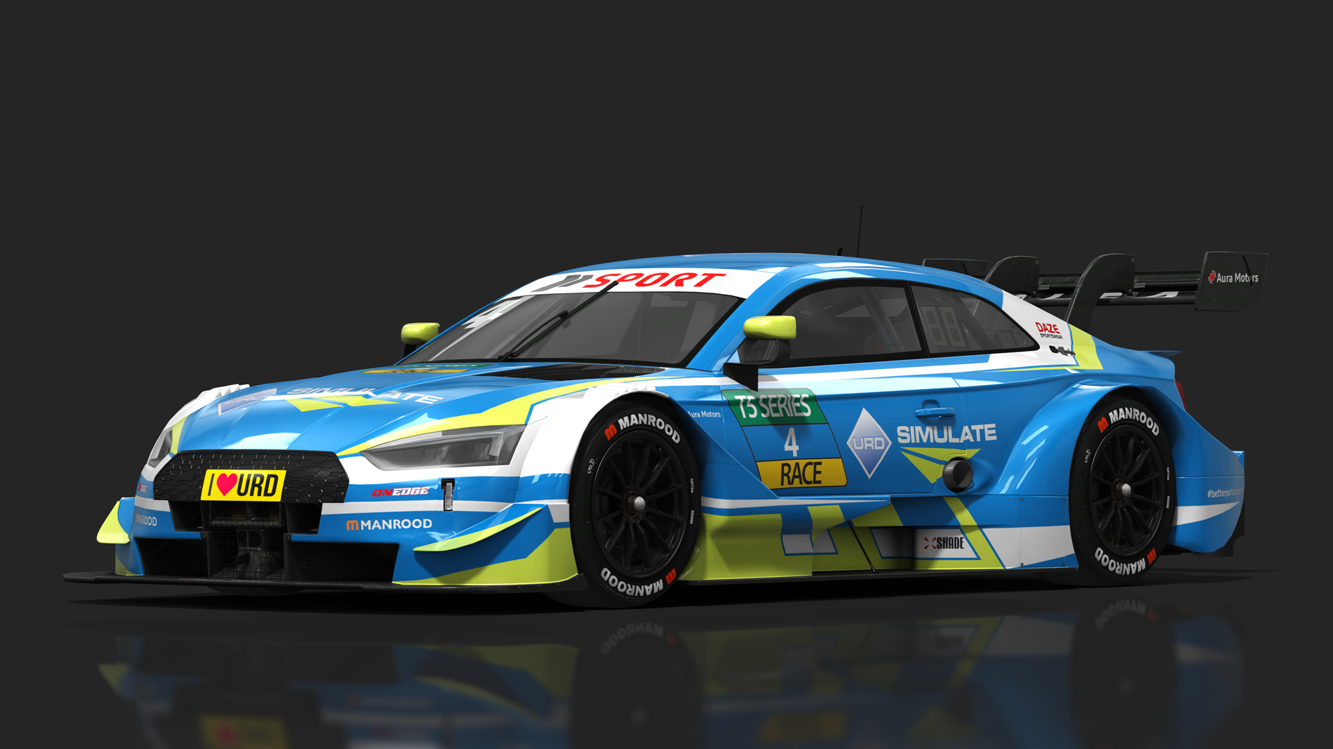 URD DTM 2018 Audi RS 5 DTM 2018, skin aura_04