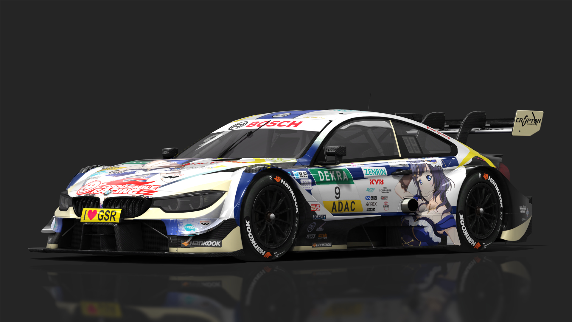 URD DTM 2018 BMW M4 DTM 2018, skin 2018_GSR_Alt_Karin_Asaka