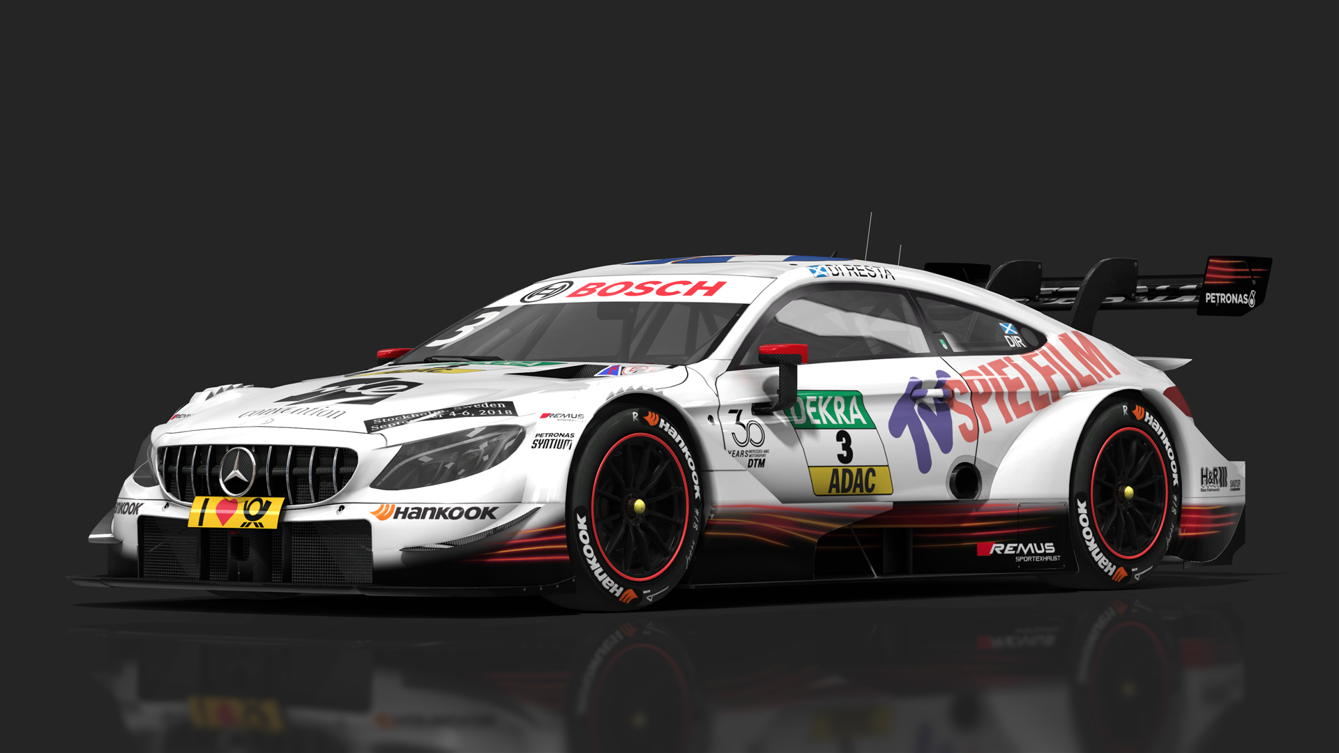 URD DTM 2018 Mercedes-AMG C 63, skin 2018_DiResta_Alt