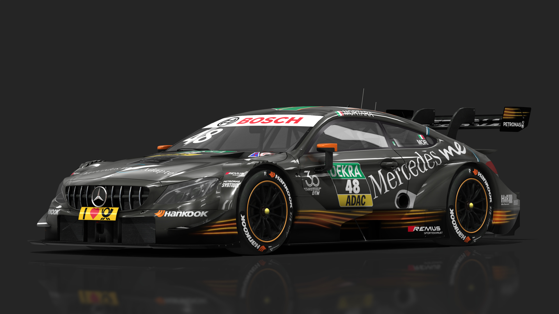 URD DTM 2018 Mercedes-AMG C 63, skin 2018_Mortara_Zandvoort