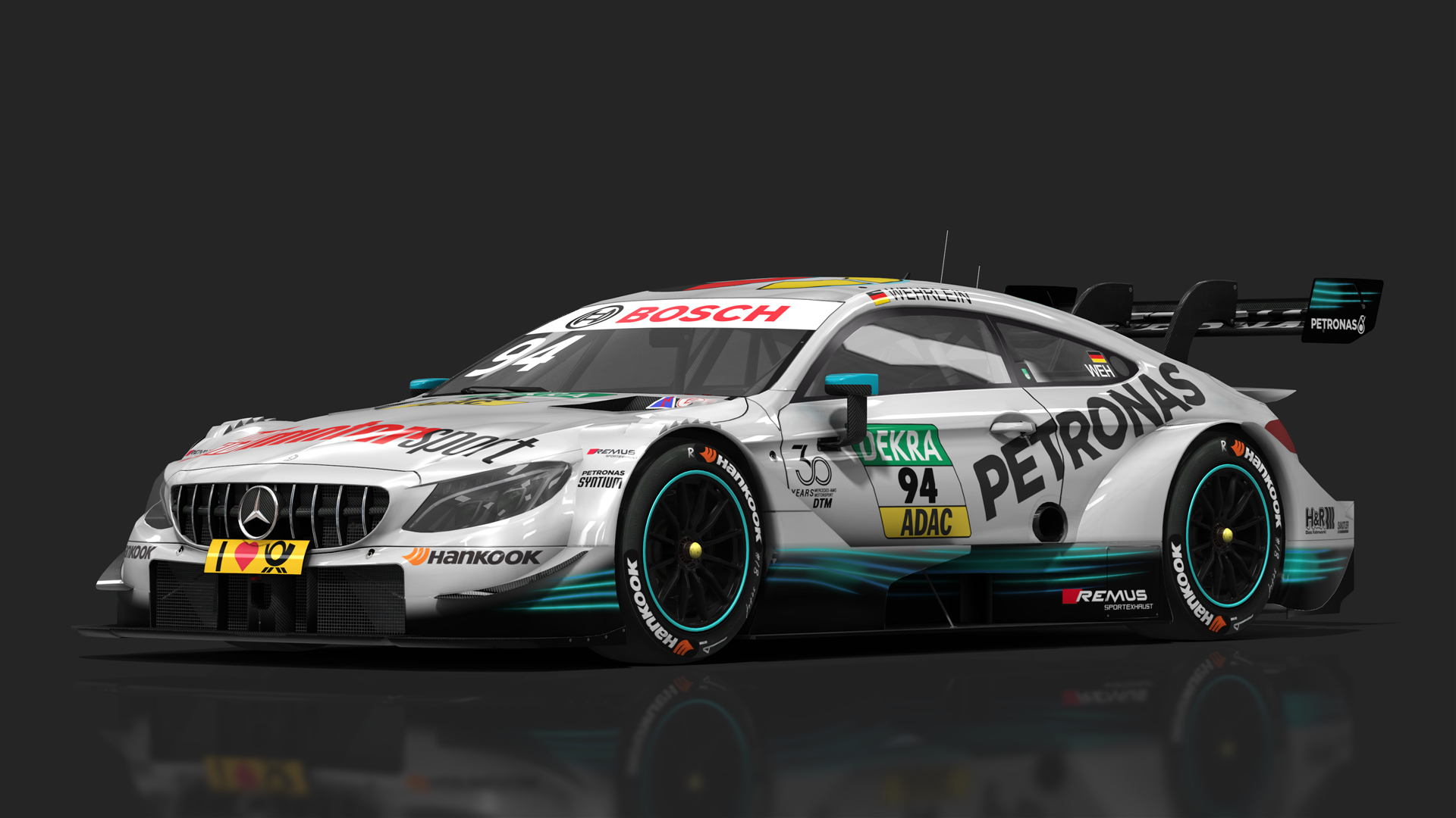 URD DTM 2018 Mercedes-AMG C 63, skin 2018_Wehrlein