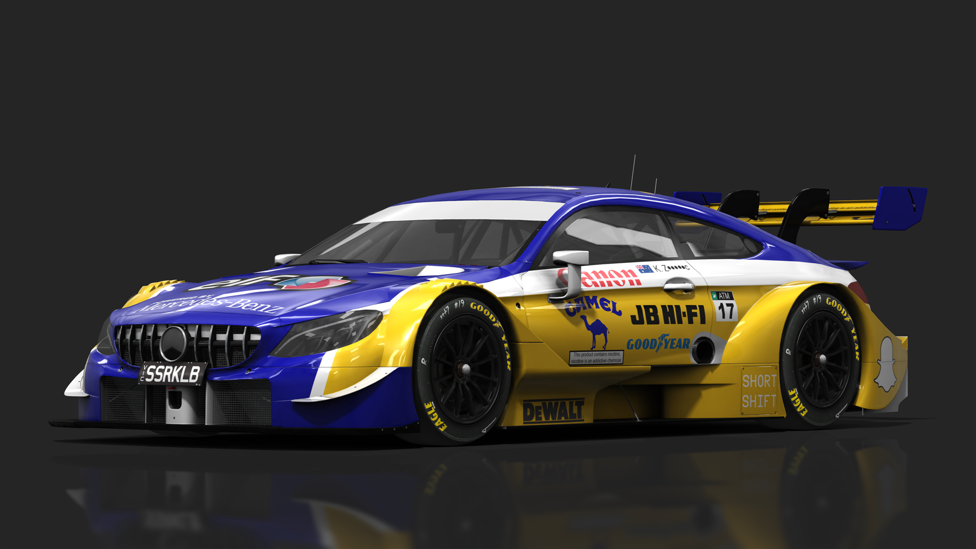 URD DTM 2018 Mercedes-AMG C 63, skin ShortshiftRacing_17